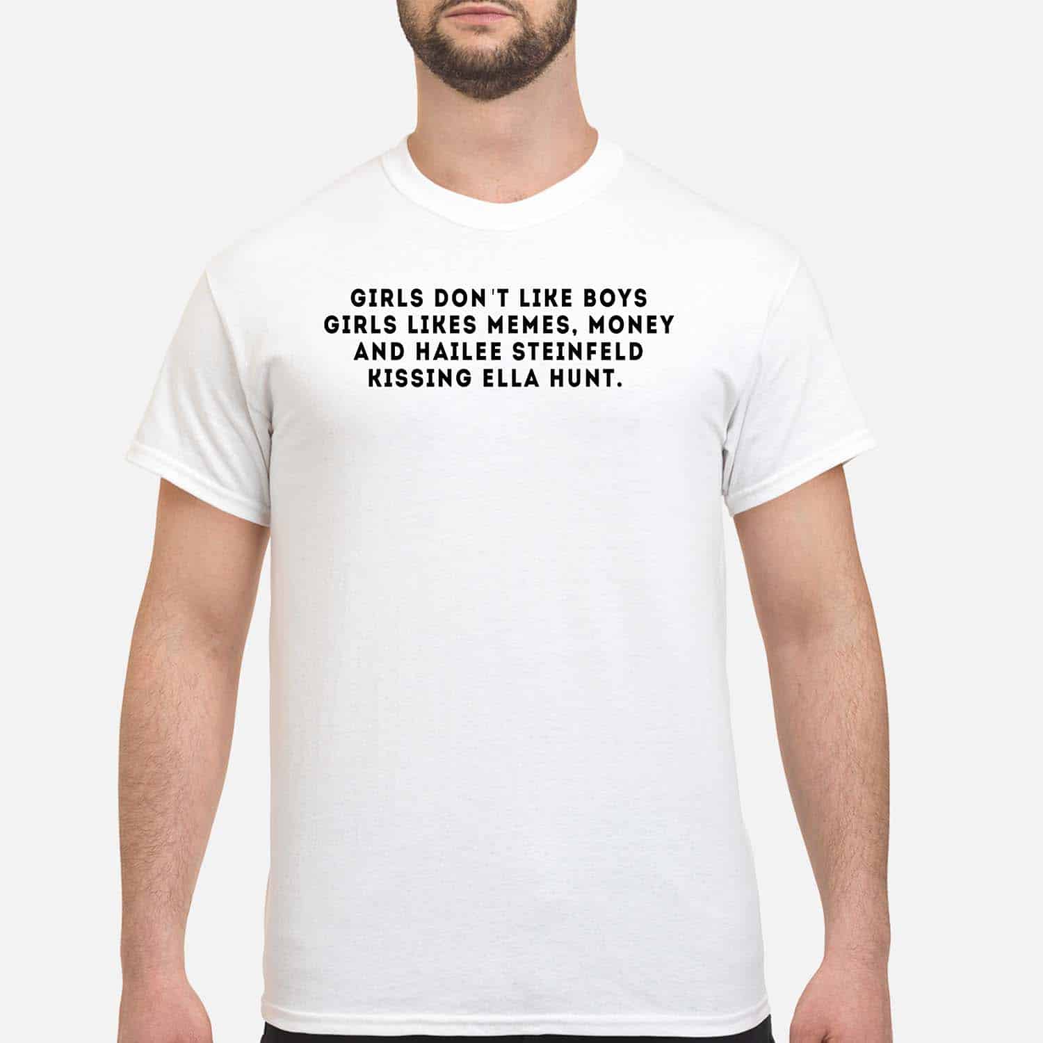 Girls Don’T Like Boys Girls Likes Memes Money Shirt Girls Don’T Like Boys Girls Likes Memes Money Shirt