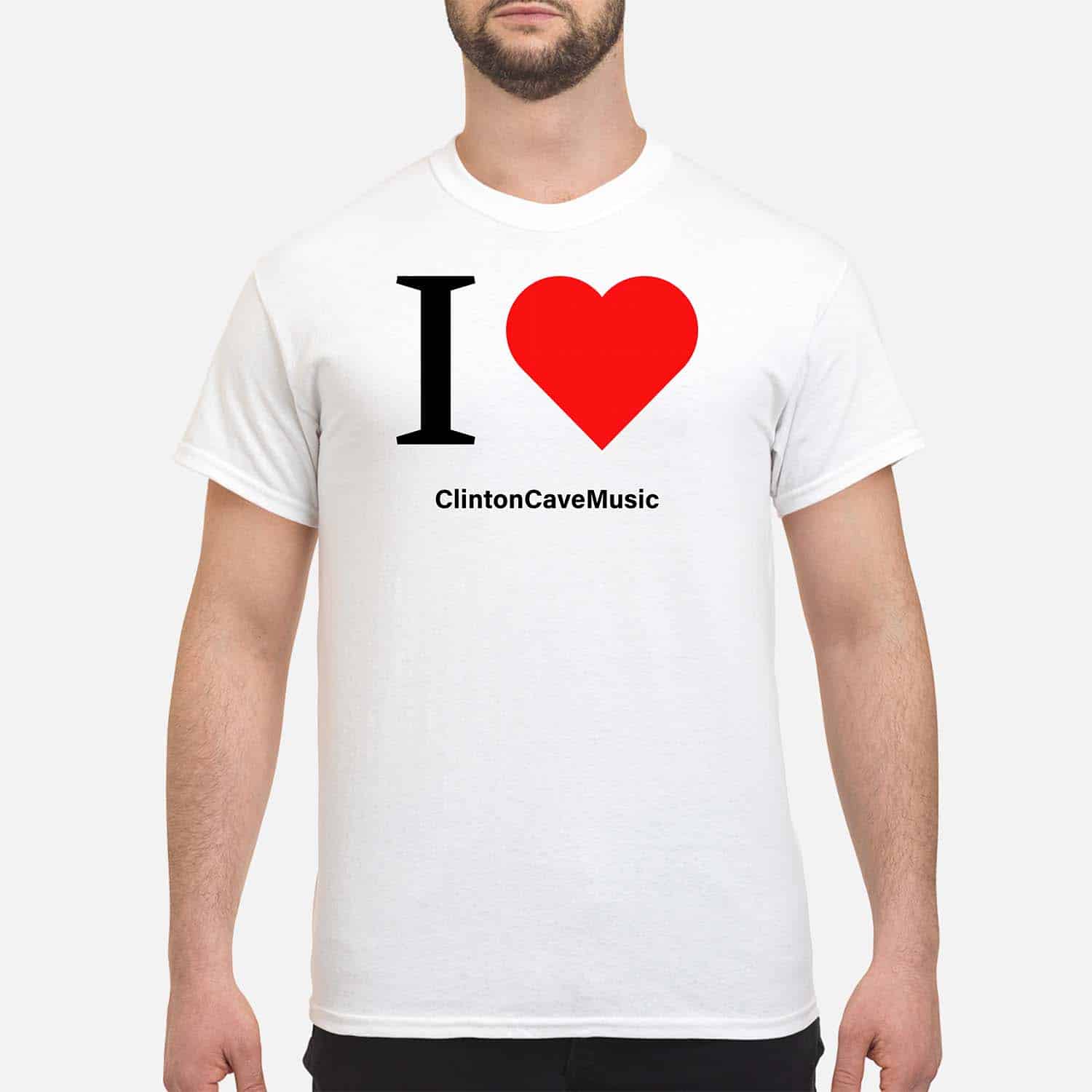 I Love Clintoncavemusic Shirt I Love Clintoncavemusic Shirt
