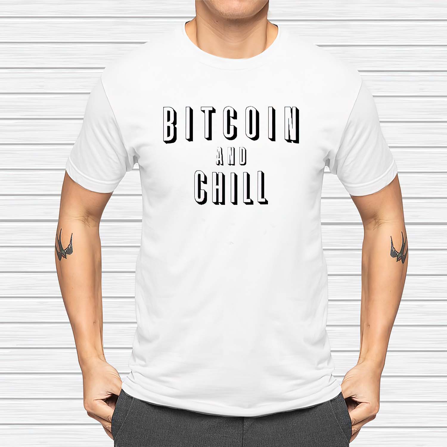Bitcoin And Chill Shirt Bitcoin And Chill Shirt