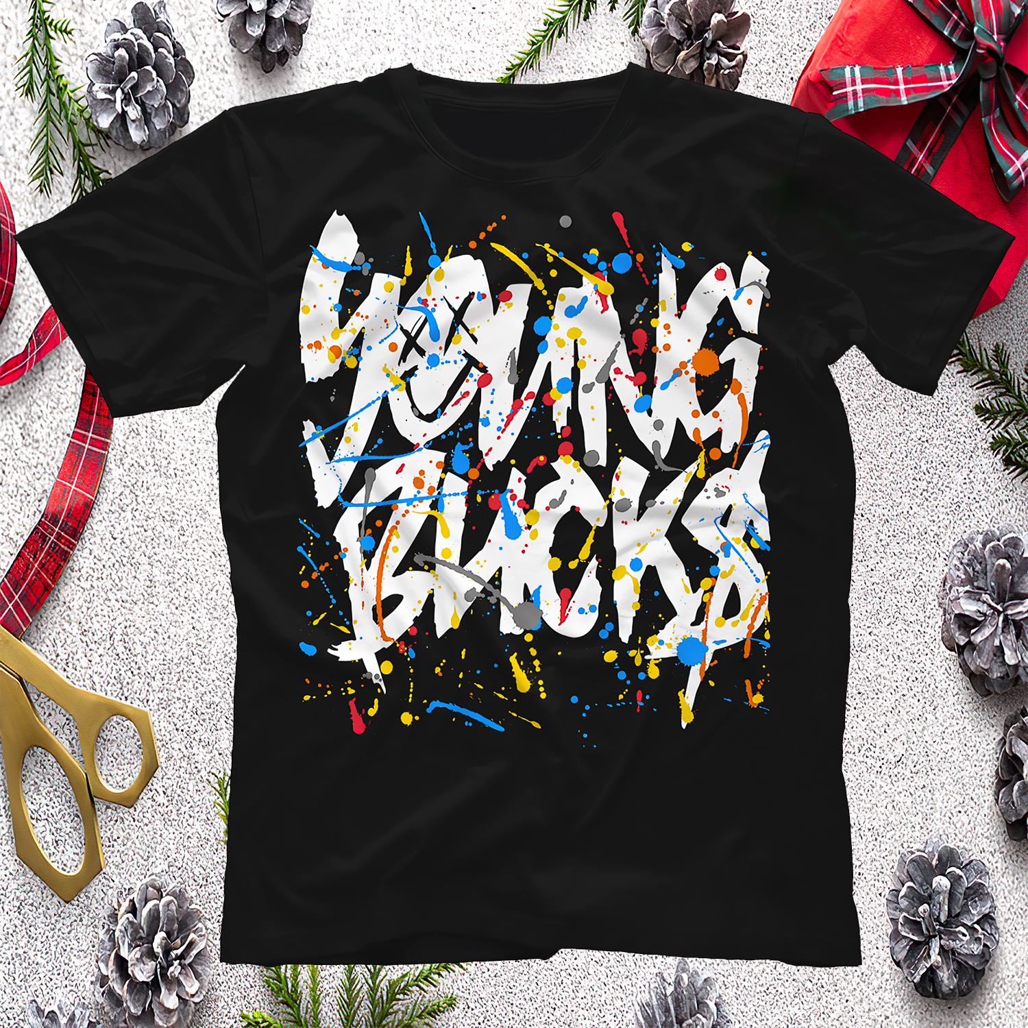 Young Bucks Smile Splatter Shirt Young Bucks Smile Splatter Shirt