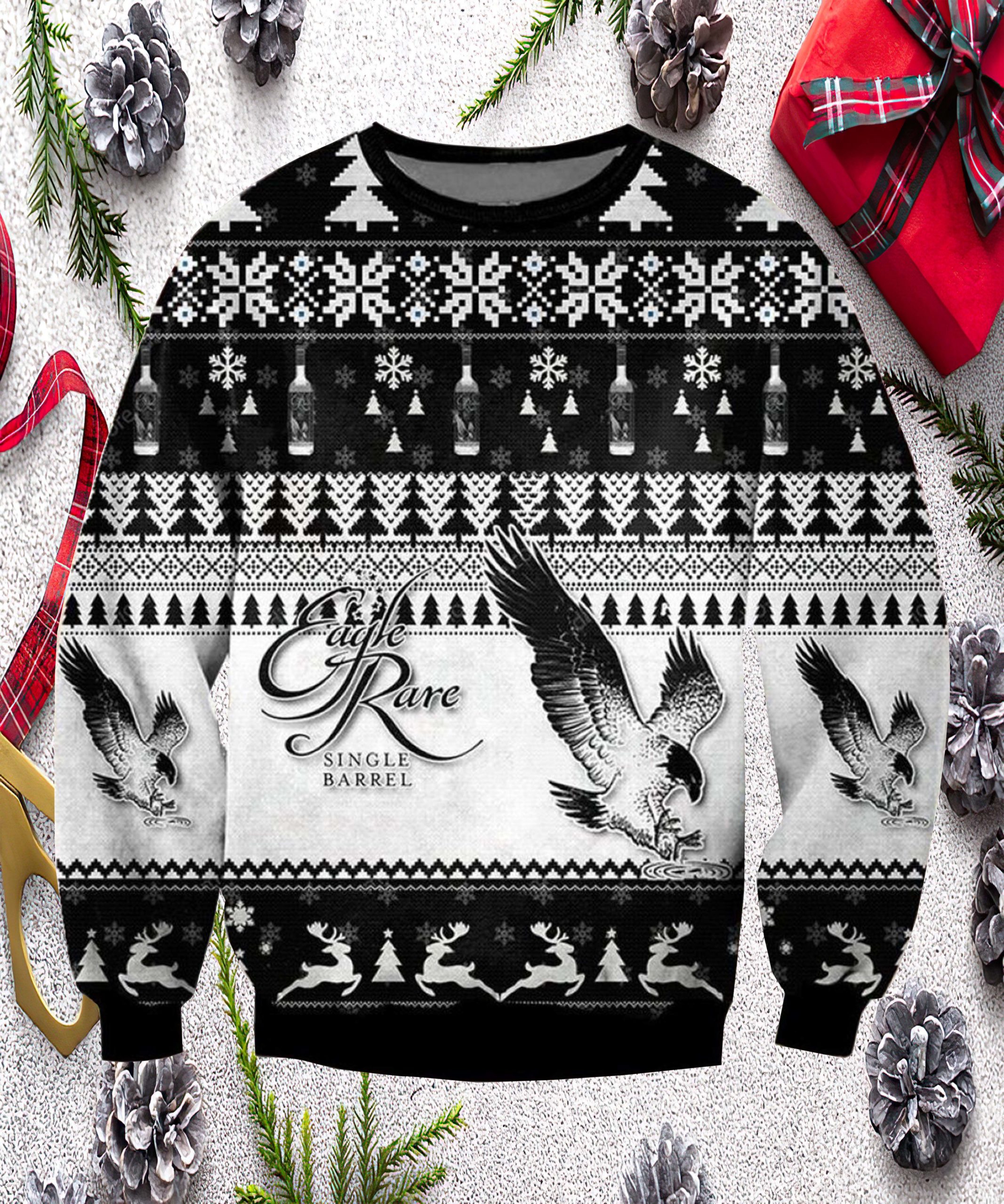 Eagle Rare Single Barrel Christmas Sweater Eagle Rare Single Barrel Christmas Sweater