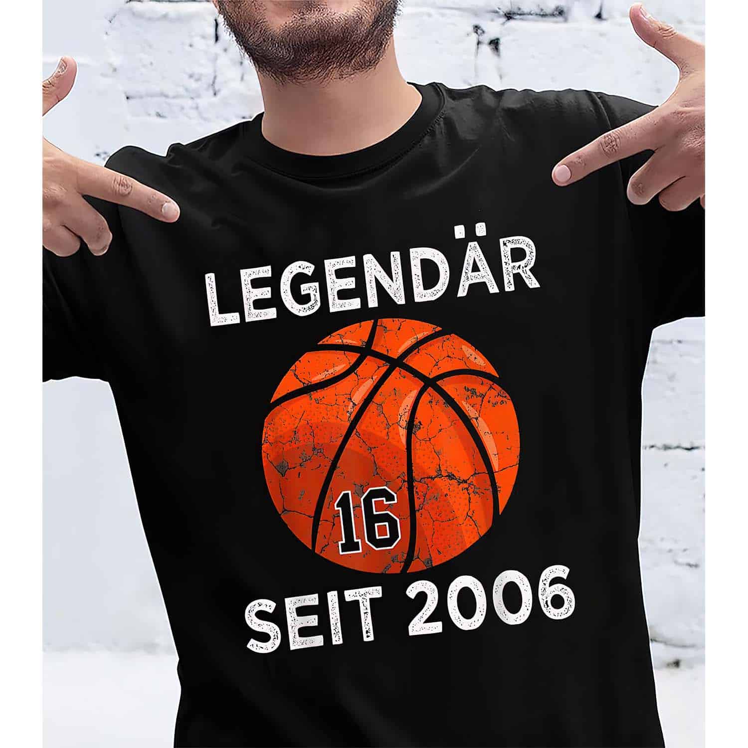 16 Legendar Seit 2006 Baseball Shirt 16 Legendar Seit 2006 Baseball Shirt