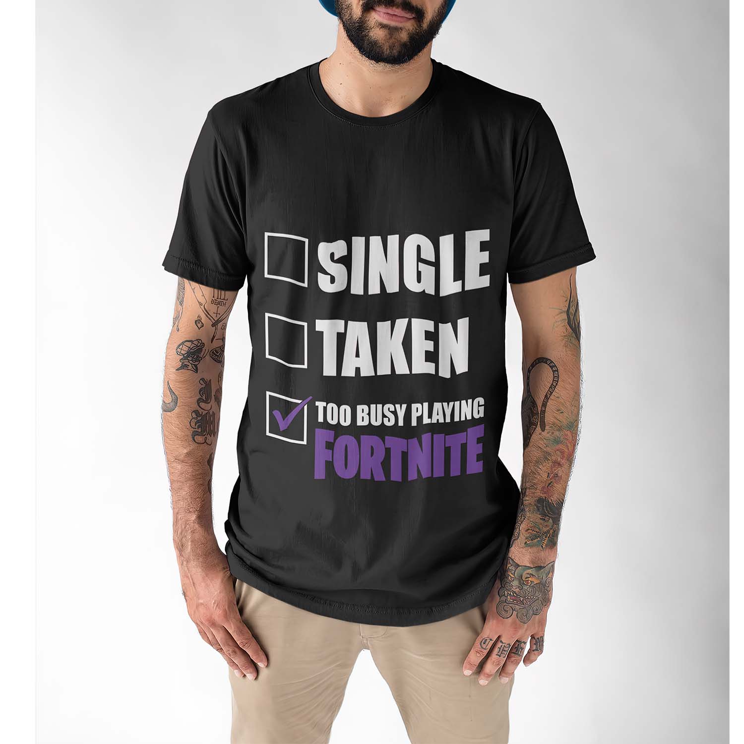 Single Taken Too Busy Playing Fortnite Shirt Single Taken Too Busy Playing Fortnite Shirt
