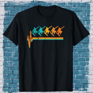 Skateboard Skater Heartbeat Love Shirt