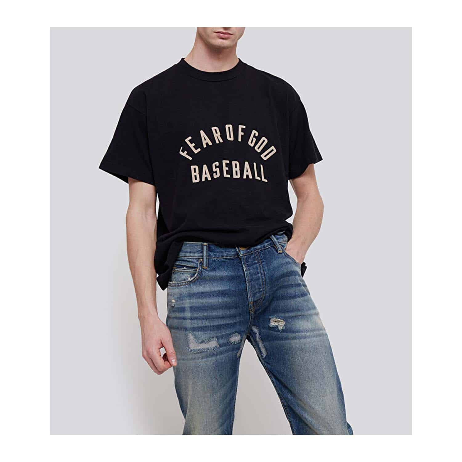 Fear Of God Baseball Shirt Fear Of God Baseball Shirt