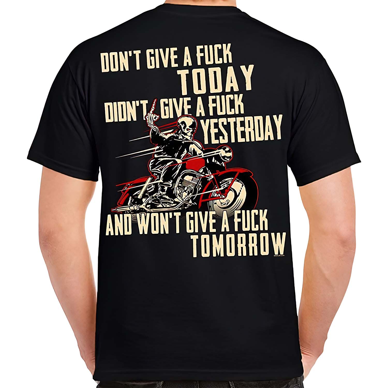 Don’T Give A F*Ck Today Didn’T Give A F*Ck Yesterday And Won’T Give A F*Ck Tomorrow Shirt