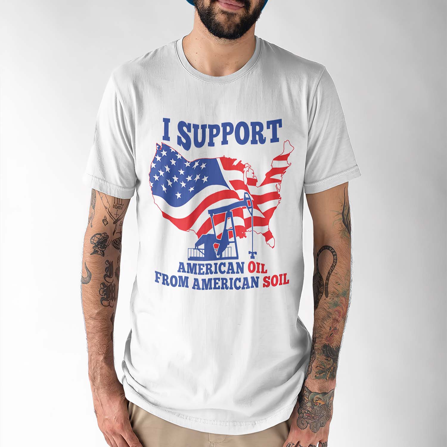 I Support American Oil From American Soil Shirt I Support American Oil From American Soil Shirt