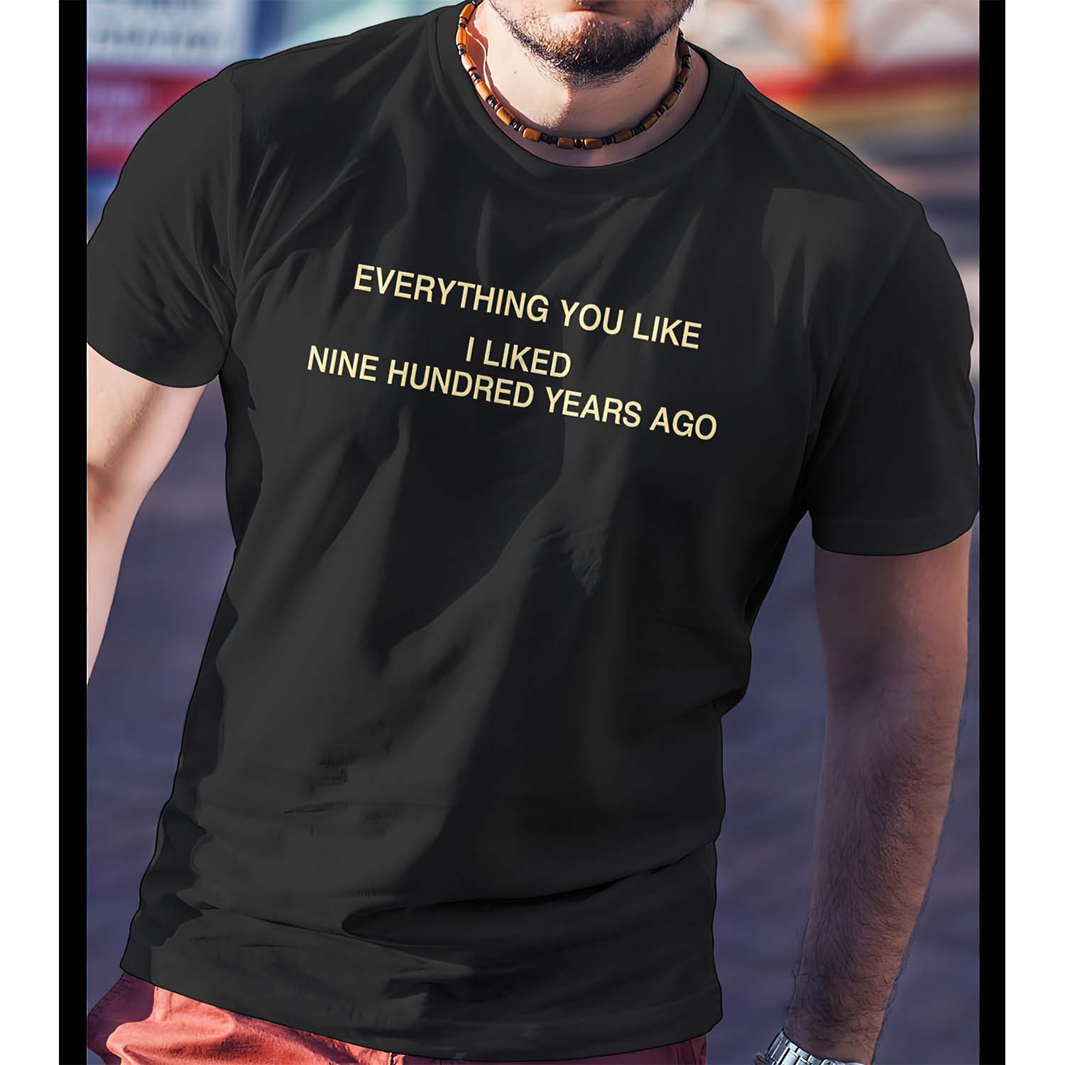 Everything You Like I Liked Nine Hundred Years Ago Shirt Everything You Like I Liked Nine Hundred Years Ago Shirt