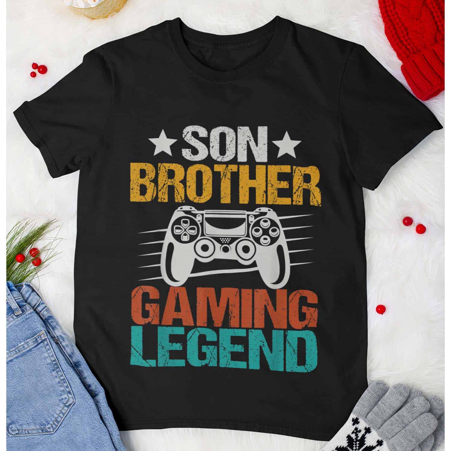 Son Brother Gaming Legend Shirt Son Brother Gaming Legend Shirt