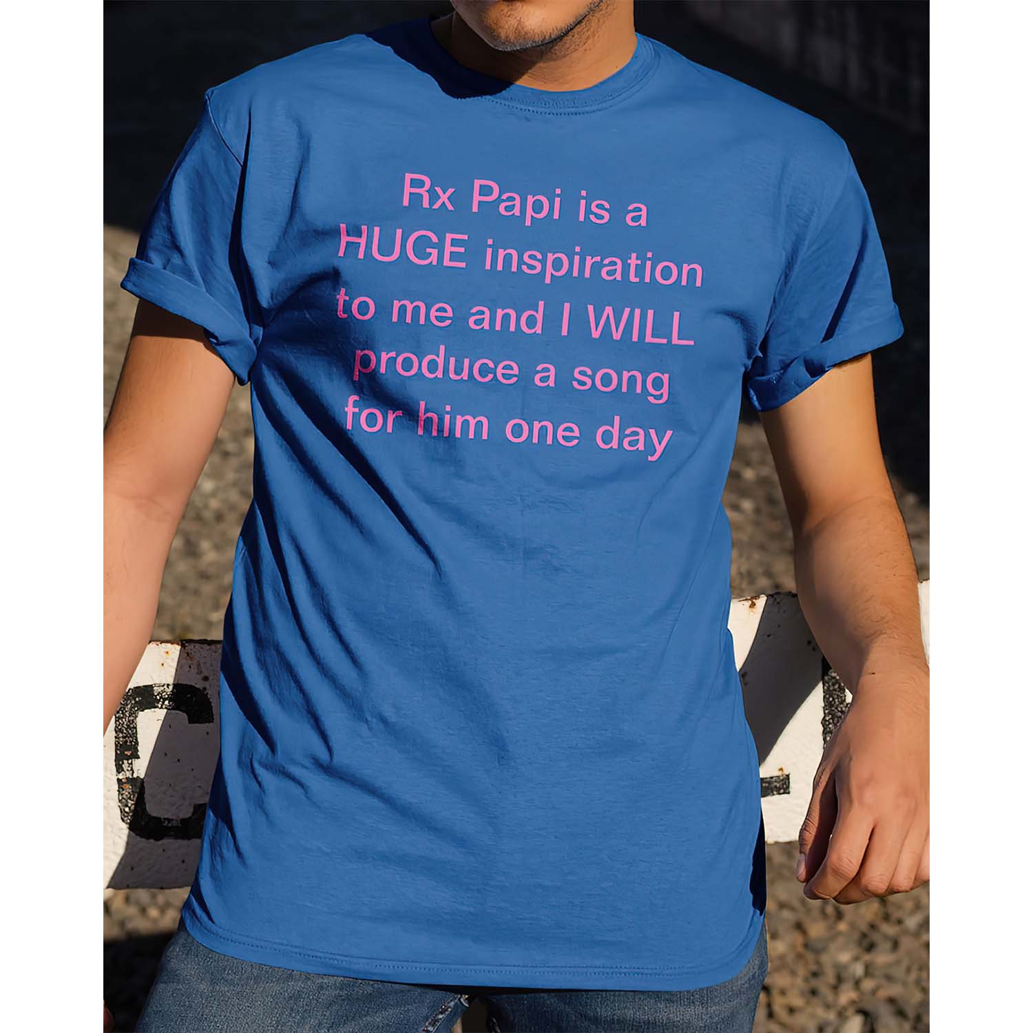 Rx Papi Is A Huge Inspiration To Me And I Will Produce A Song For Him One Day Shirt Rx Papi Is A Huge Inspiration To Me And I Will Produce A Song For Him One Day Shirt