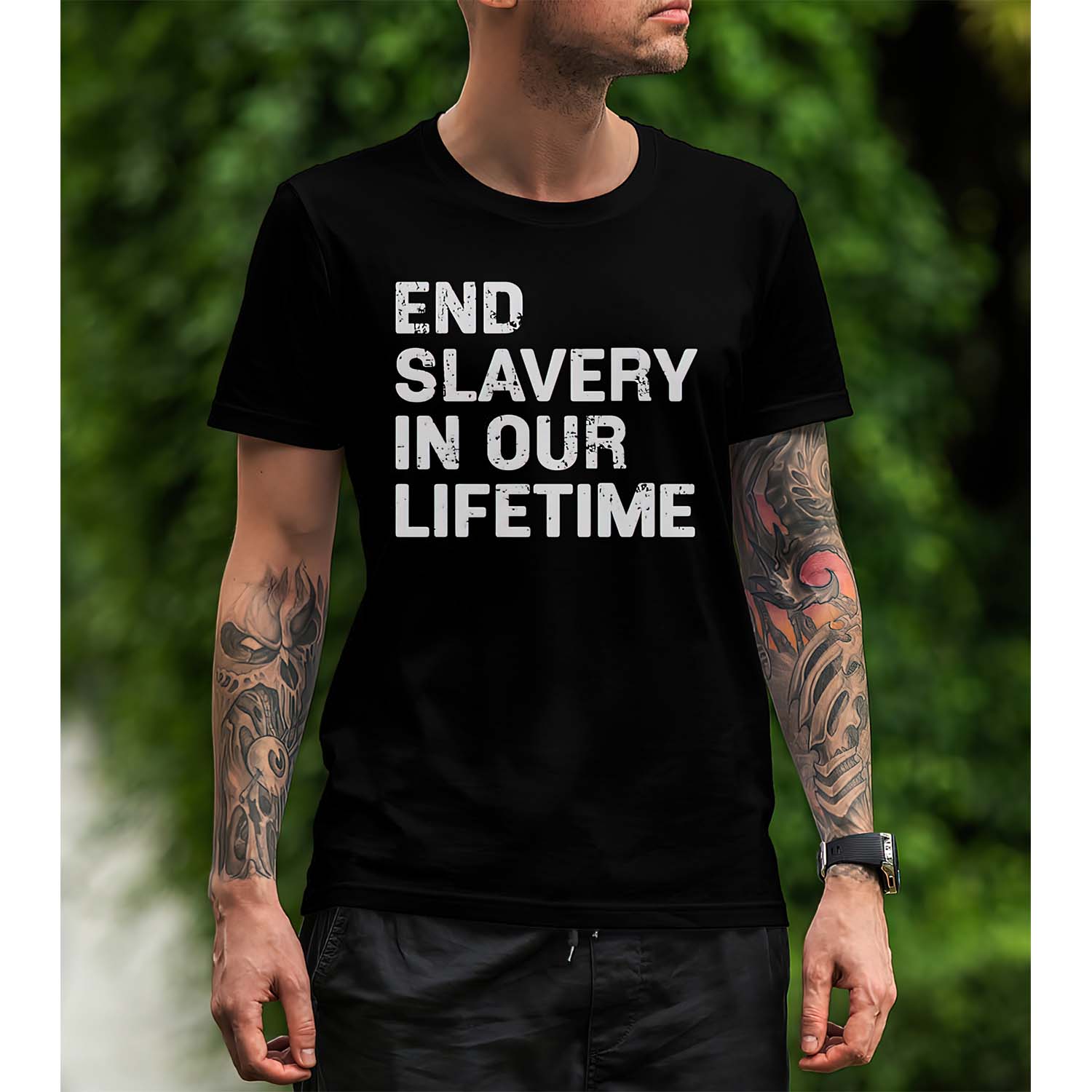 End Slavery In Our Lifetime Shirt End Slavery In Our Lifetime Shirt