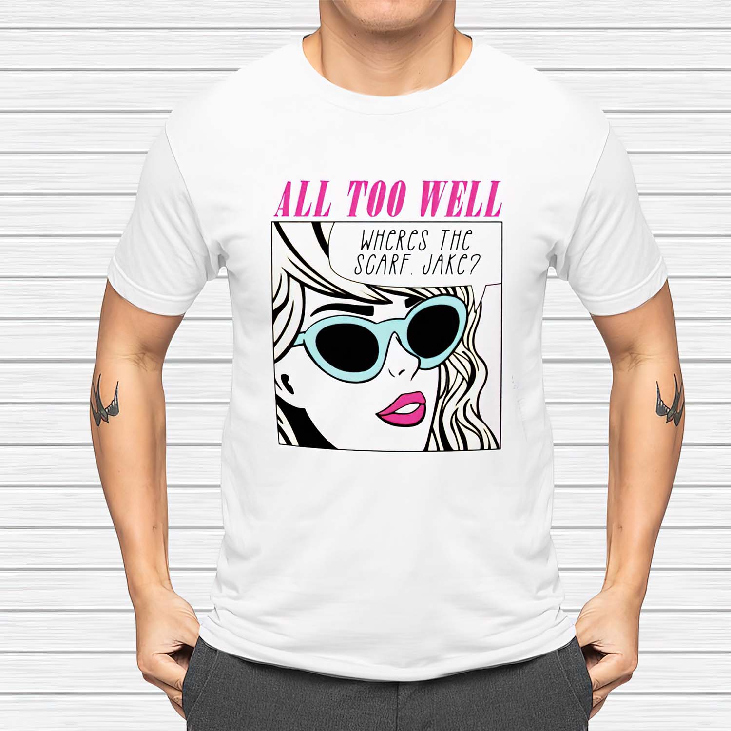 All Too Well Where’S The Scarf Jake Shirt All Too Well Where’S The Scarf Jake Shirt
