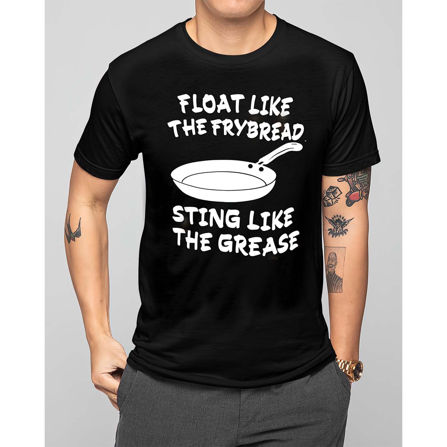 Float Like The Frybread Sting Like The Grease Shirt Float Like The Frybread Sting Like The Grease Shirt