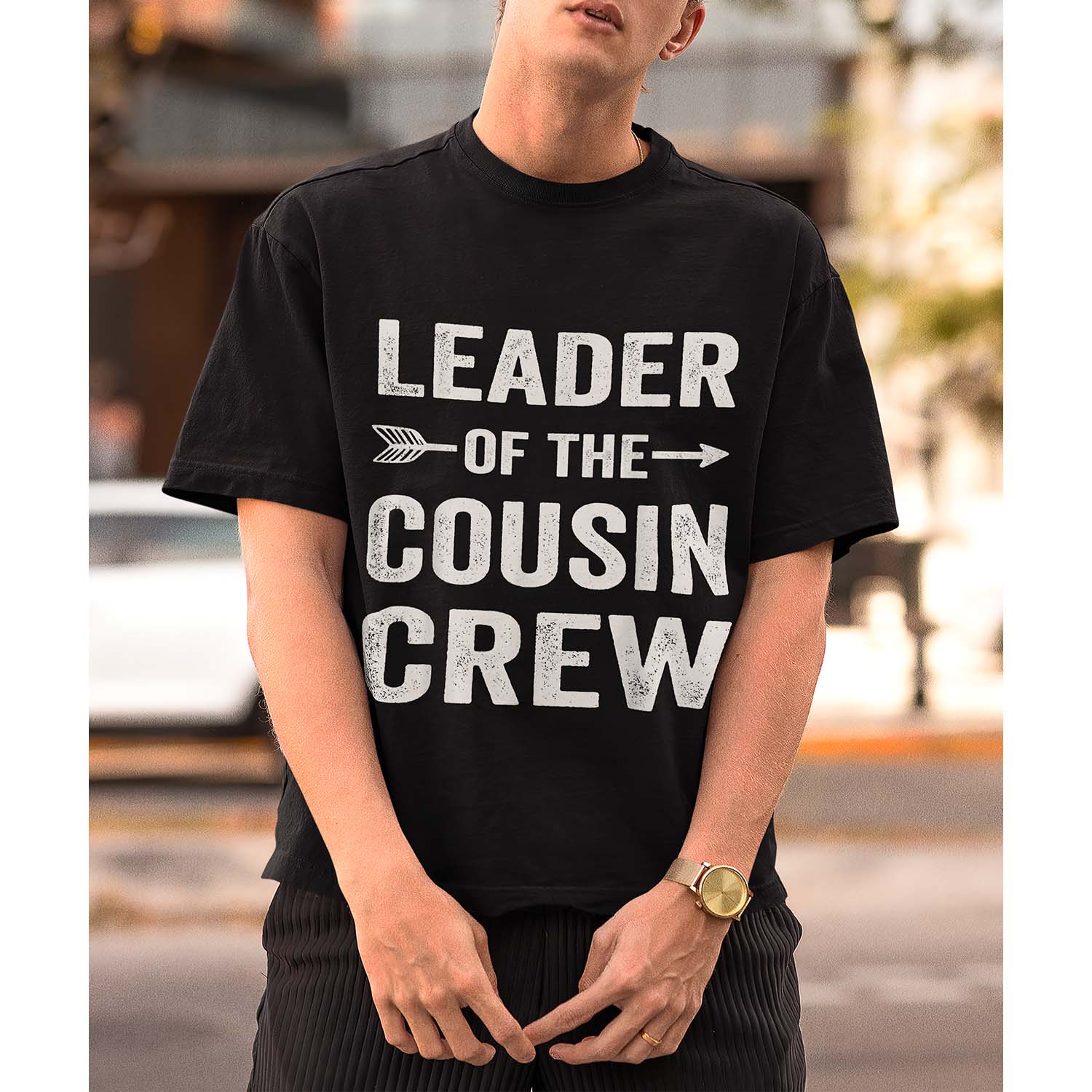 Leader Of The Cousin Crew T-Shirt Leader Of The Cousin Crew T-Shirt