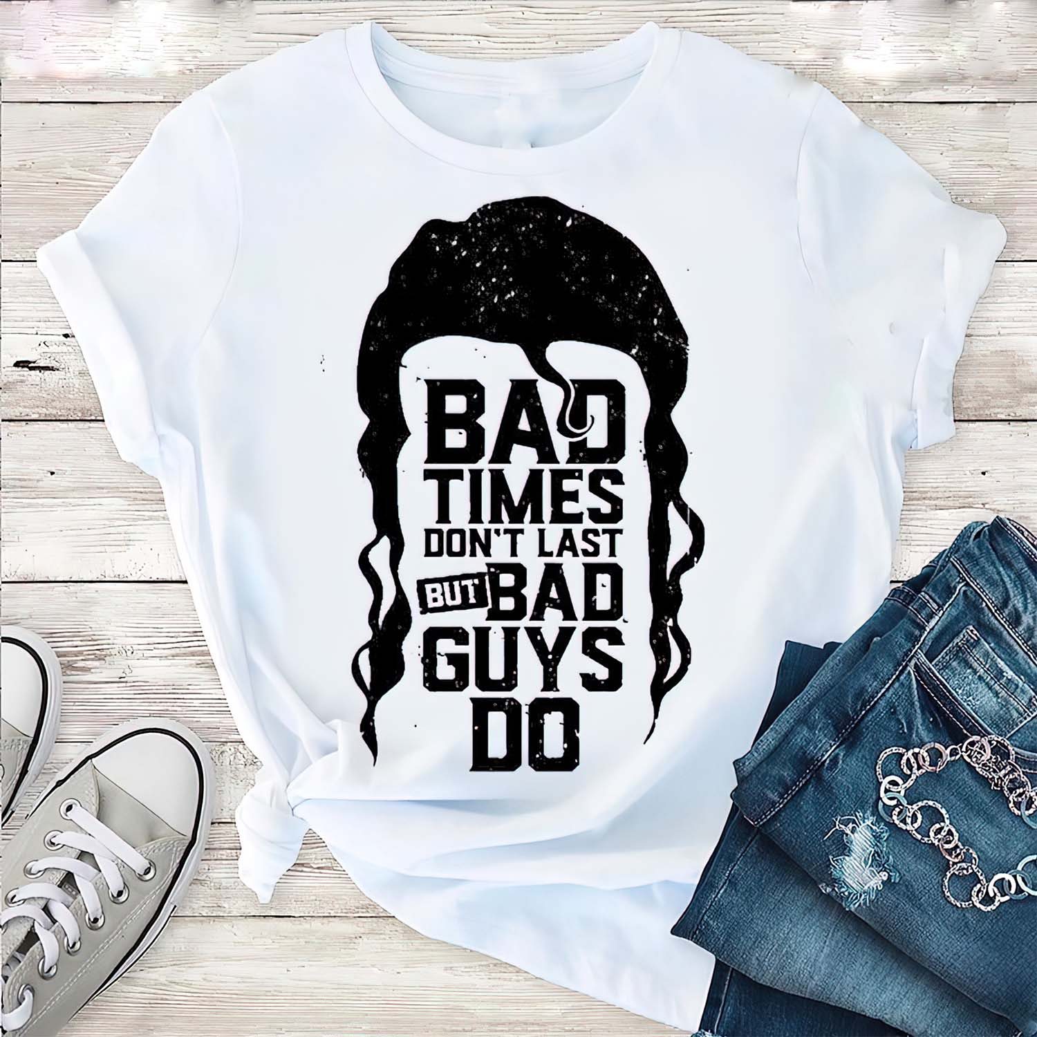 Scott Hall Bad Times Don’T Last But Bad Guys Do Shirt