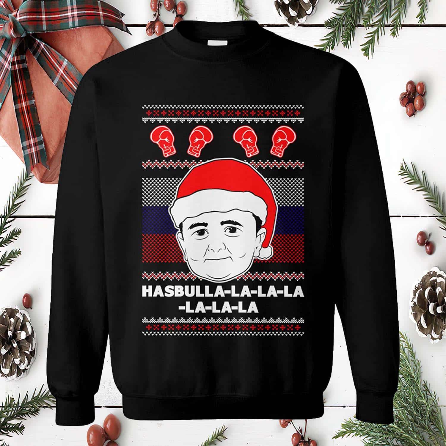 Hasbulla La La La Christmas Sweatshirt Hasbulla La La La Christmas Sweatshirt