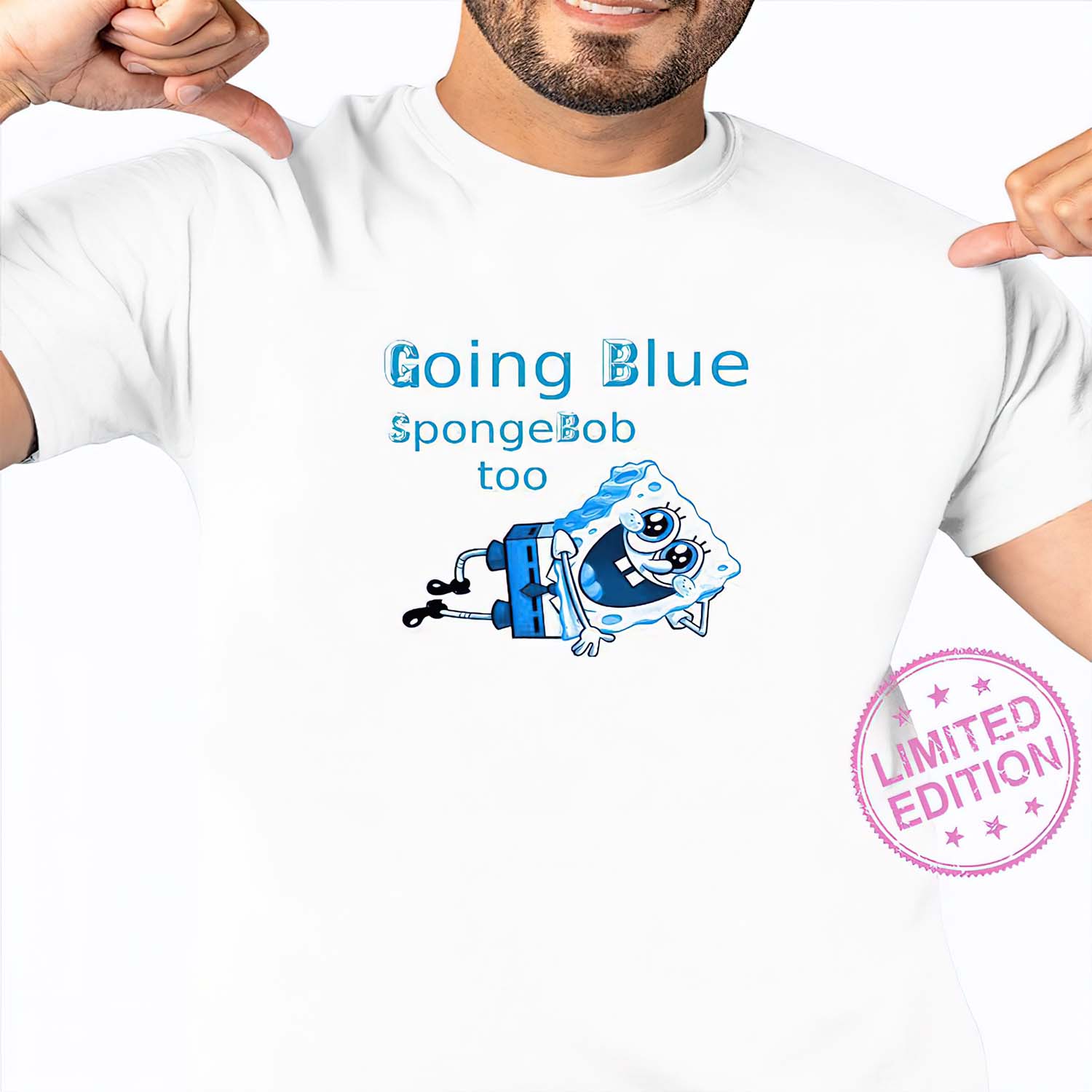 Going Blue Spongebob Too Shirt Going Blue Spongebob Too Shirt