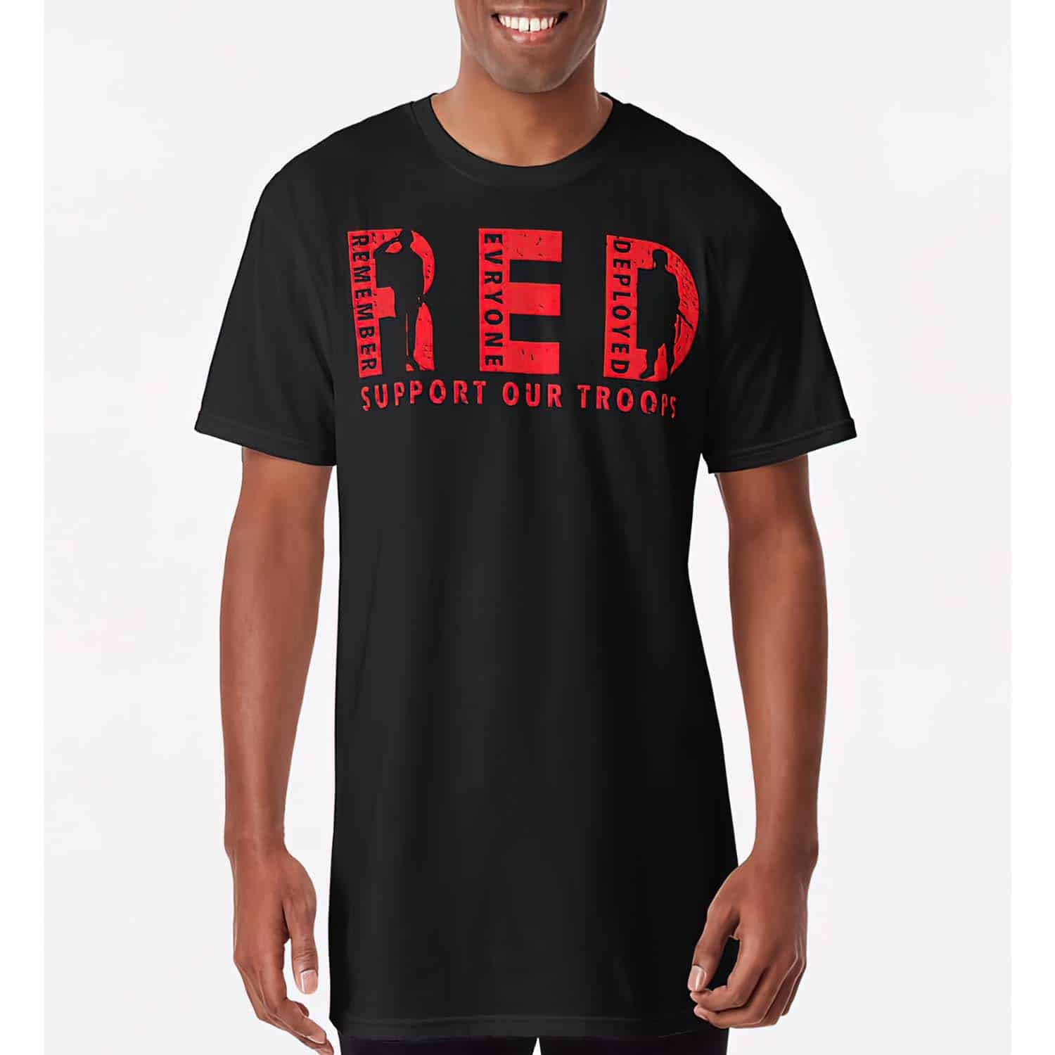 Red Remember Everyone Deployed Support Our Troops Shirt Red Remember Everyone Deployed Support Our Troops Shirt