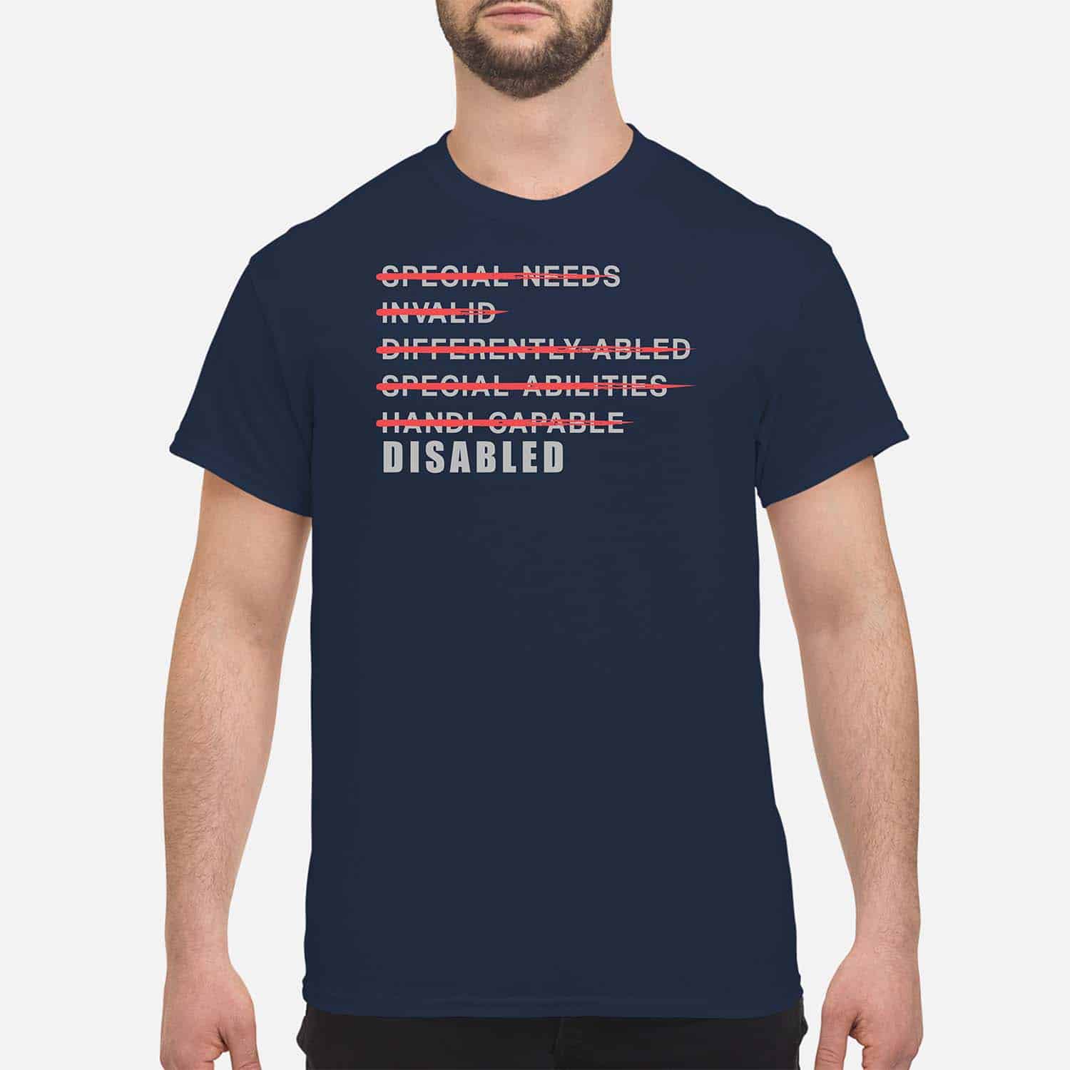 Disabled Is Not A Dirty Word Shirt Disabled Is Not A Dirty Word Shirt
