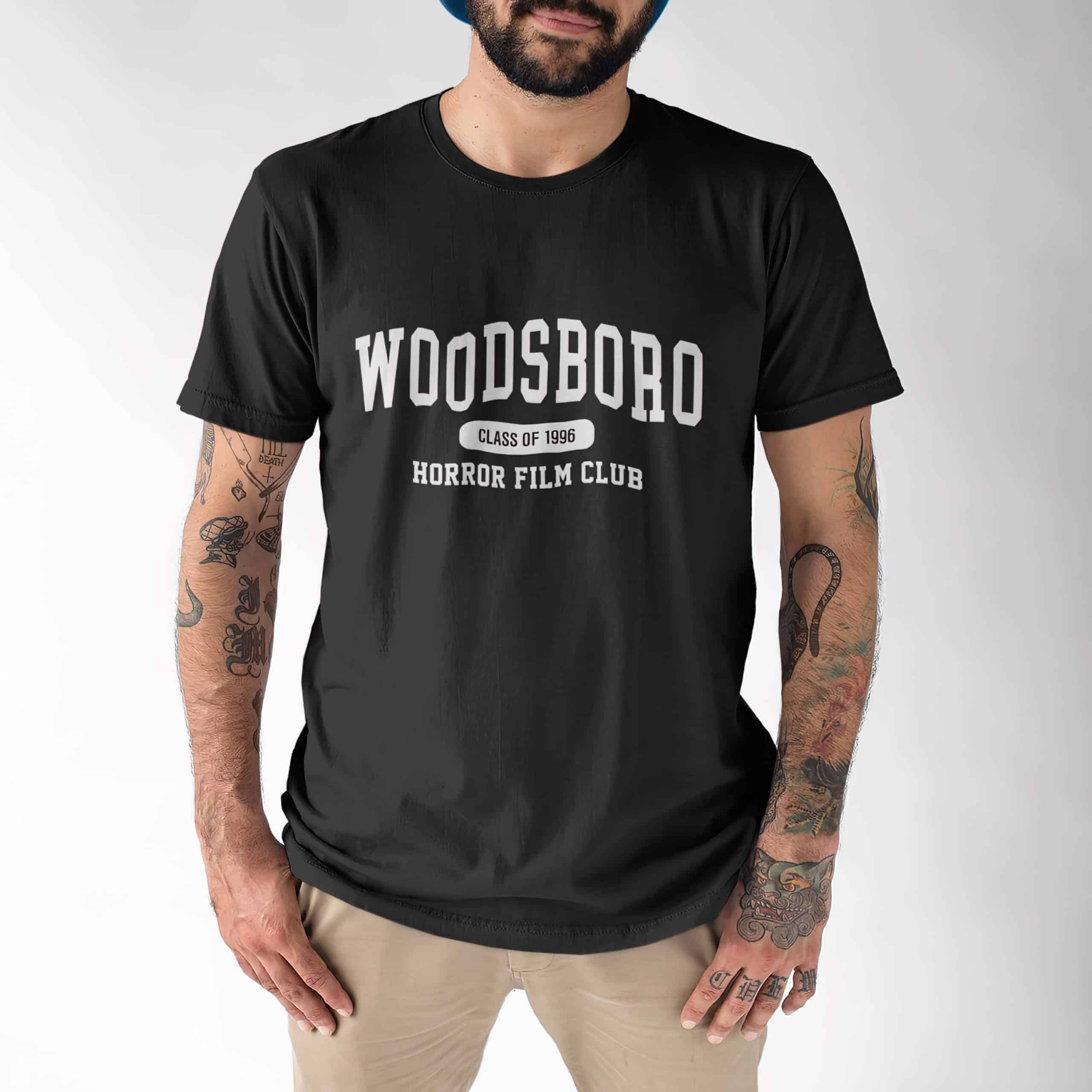 Woodsboro Class Of 1996 Horror Film Club Shirt Woodsboro Class Of 1996 Horror Film Club Shirt