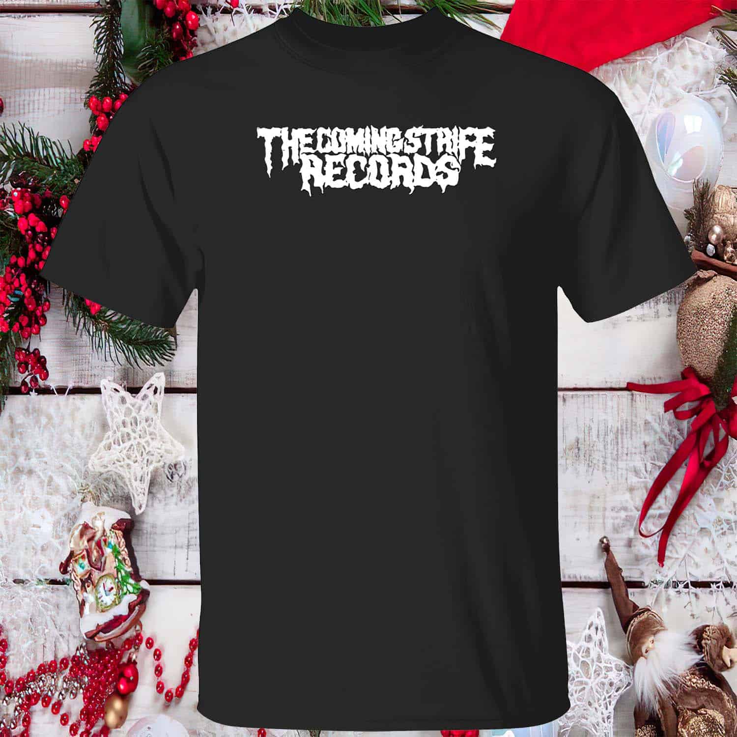 The Coming Strife Records Shirt The Coming Strife Records Shirt