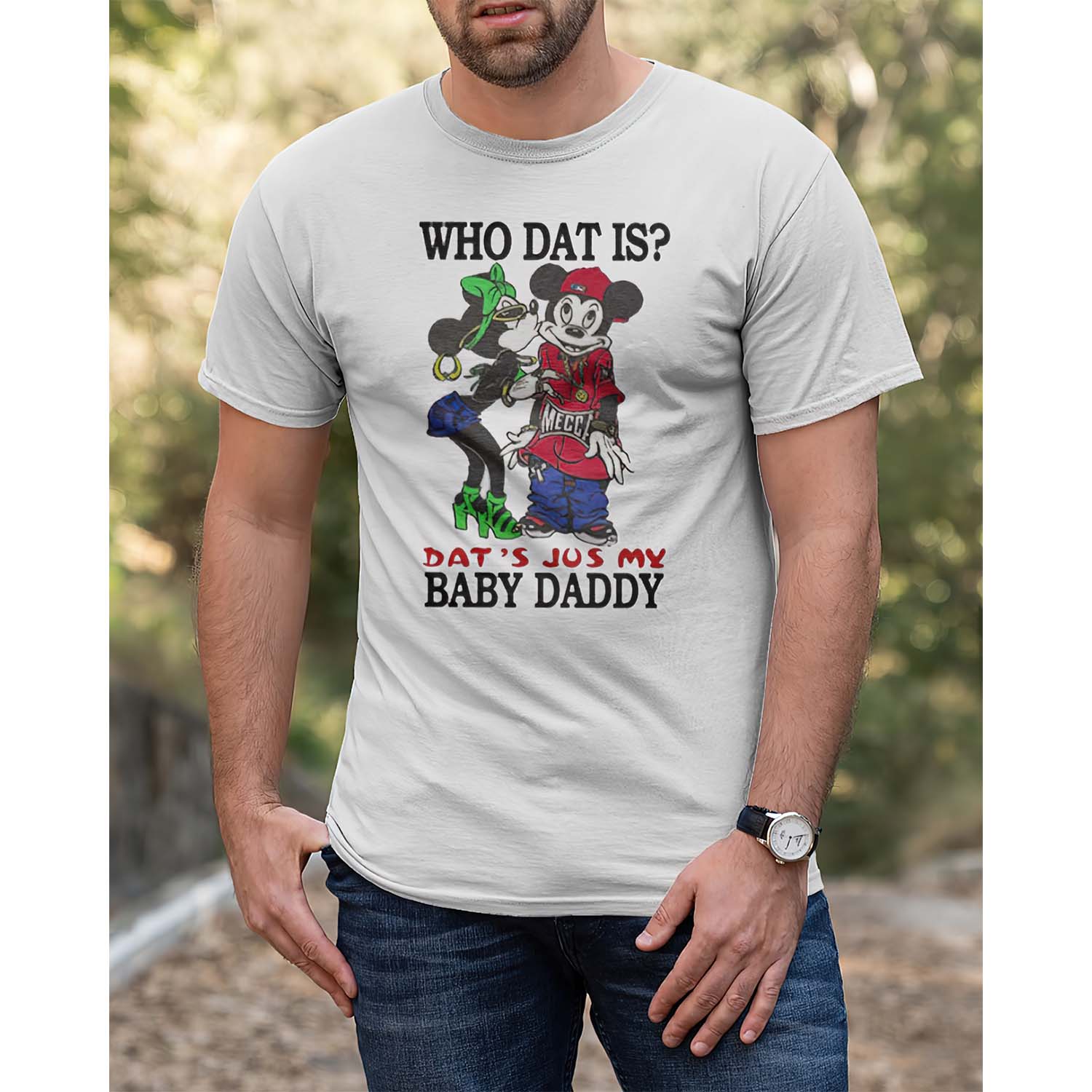 Who Dat Is That’S Just My Baby Daddy T-Shirt Who Dat Is That’S Just My Baby Daddy T-Shirt