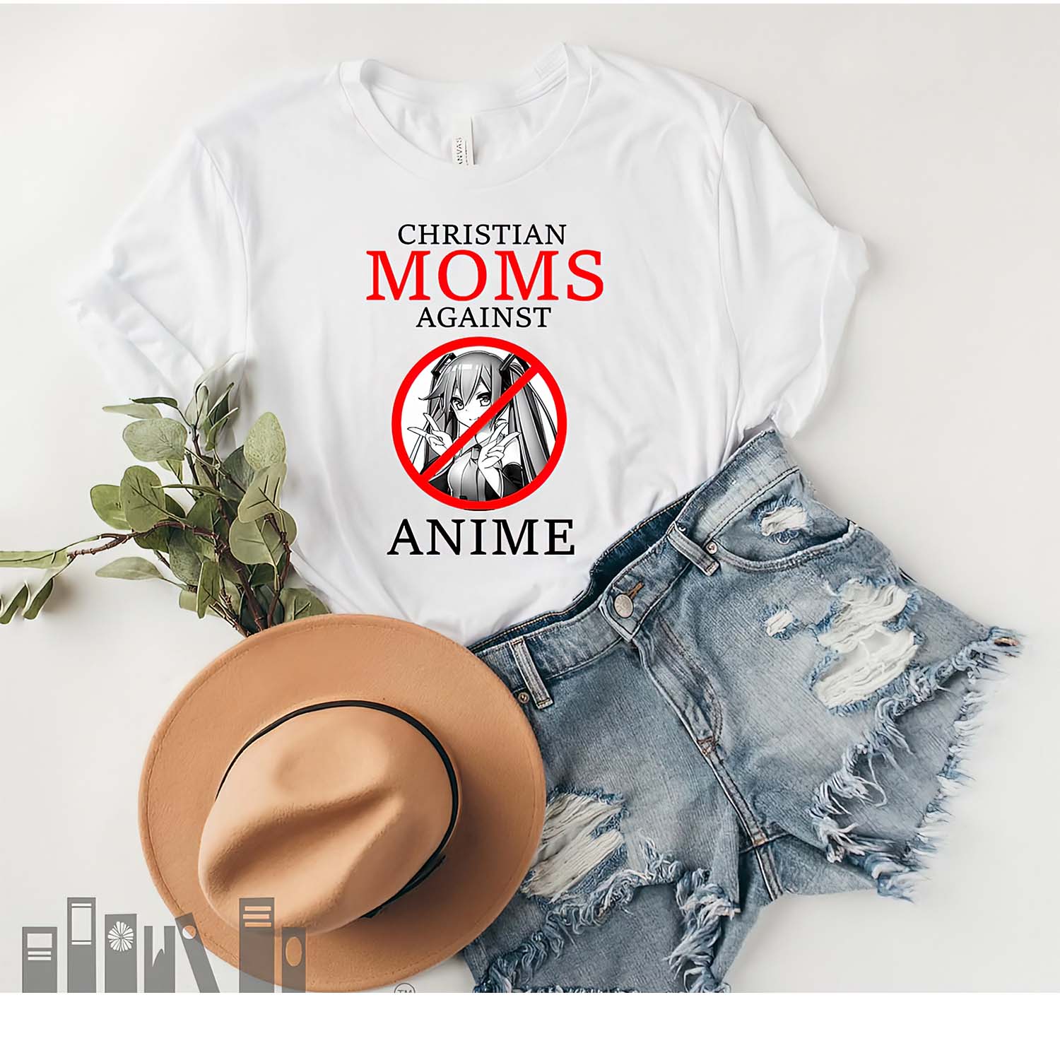 Christian Moms Against Anime Shirt