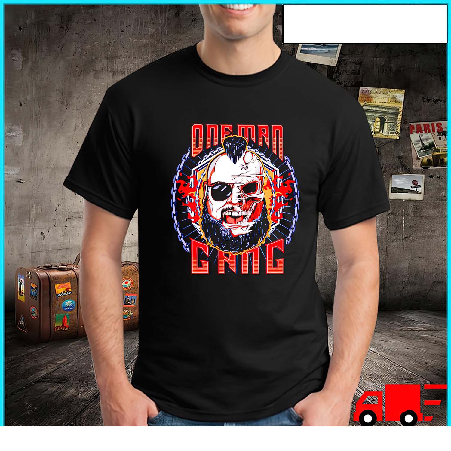 One Man Gang Skeleton Crew Shirt One Man Gang Skeleton Crew Shirt