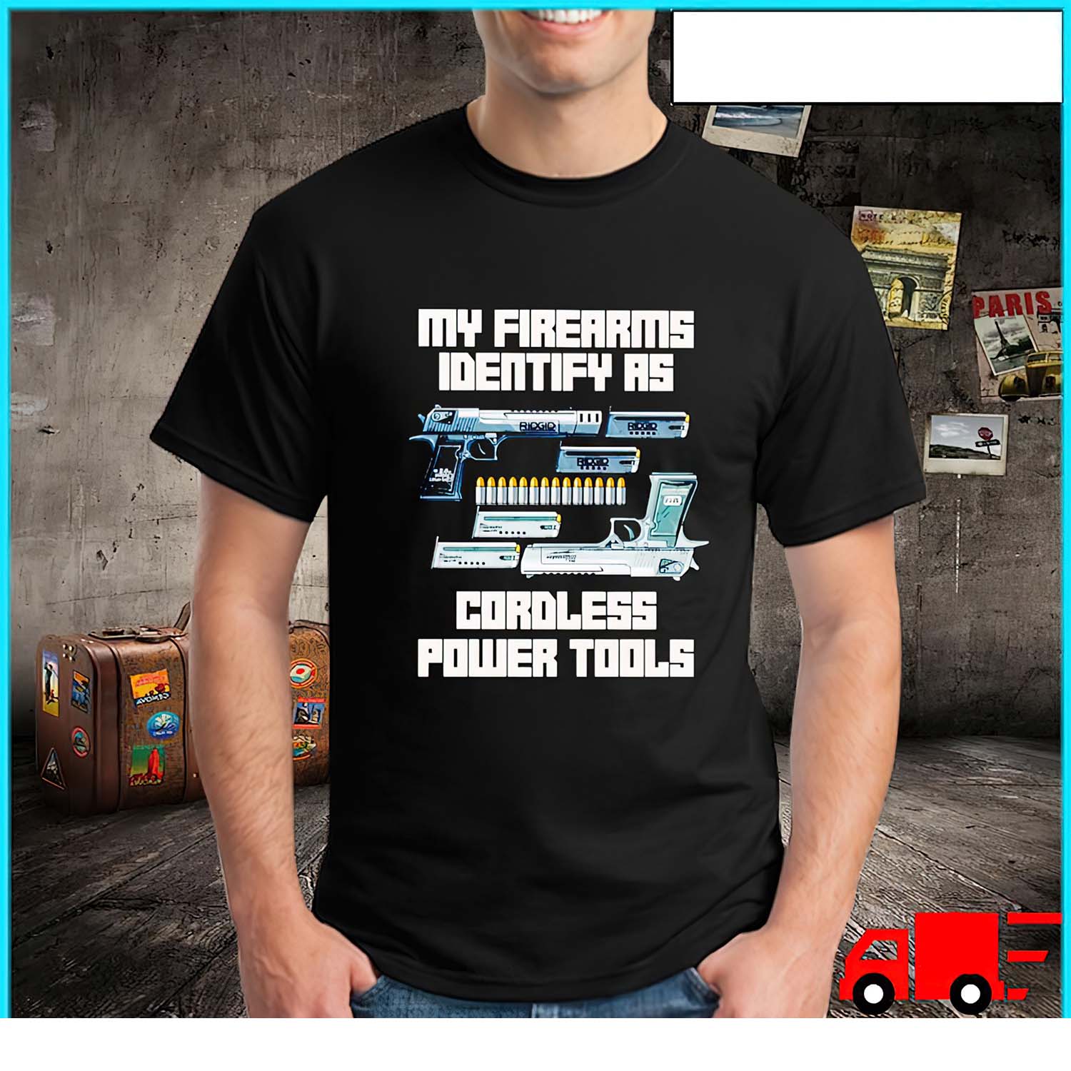 Gun My Firearms Identify As Cordless Power Tools Shirt Gun My Firearms Identify As Cordless Power Tools Shirt