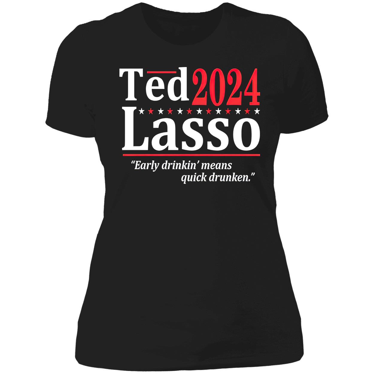 Ted Lasso 2024 Early Drinkin Means Quick Drunken Shirt Ted Lasso 2024 Early Drinkin Means Quick Drunken Shirt