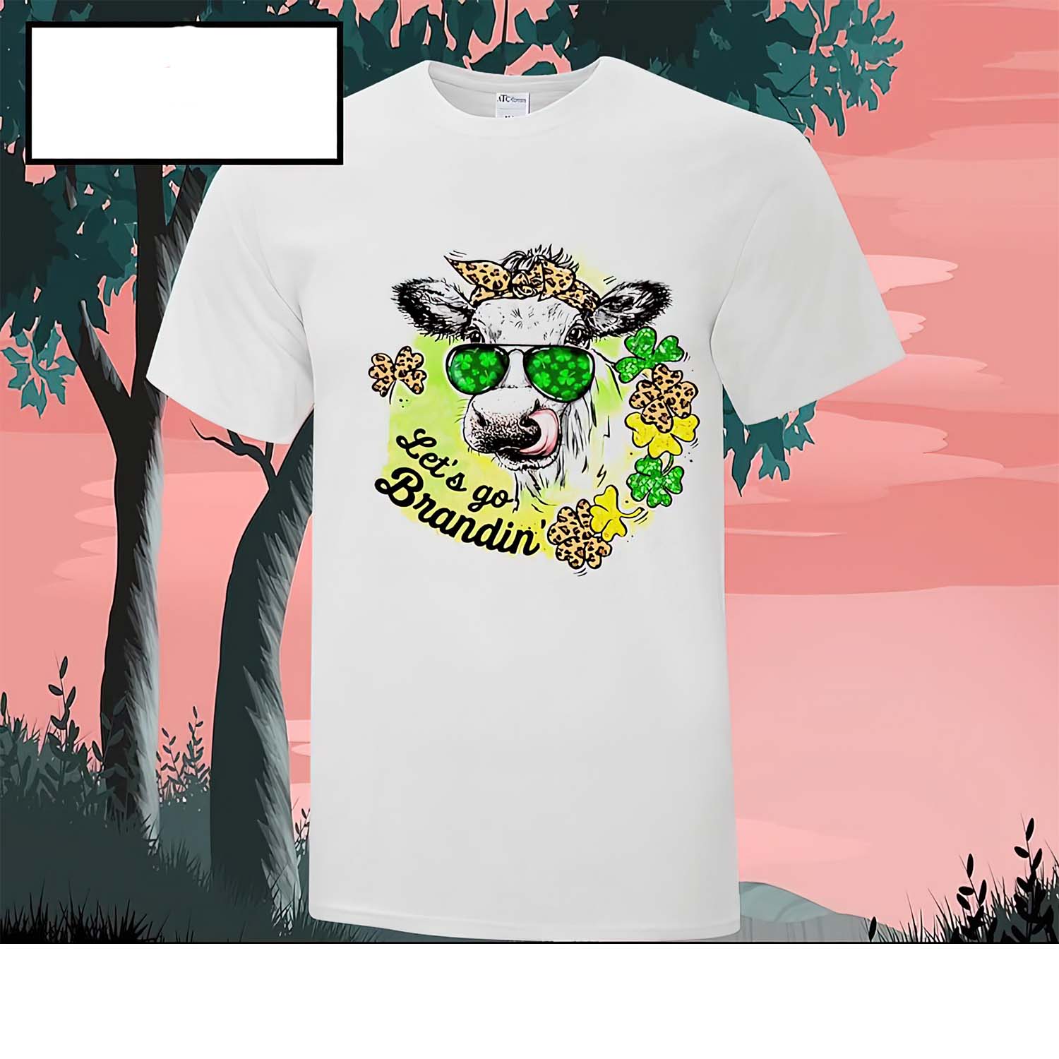 Cow St Patrick’S Day Let’S Go Brandin Shirt Cow St Patrick’S Day Let’S Go Brandin Shirt