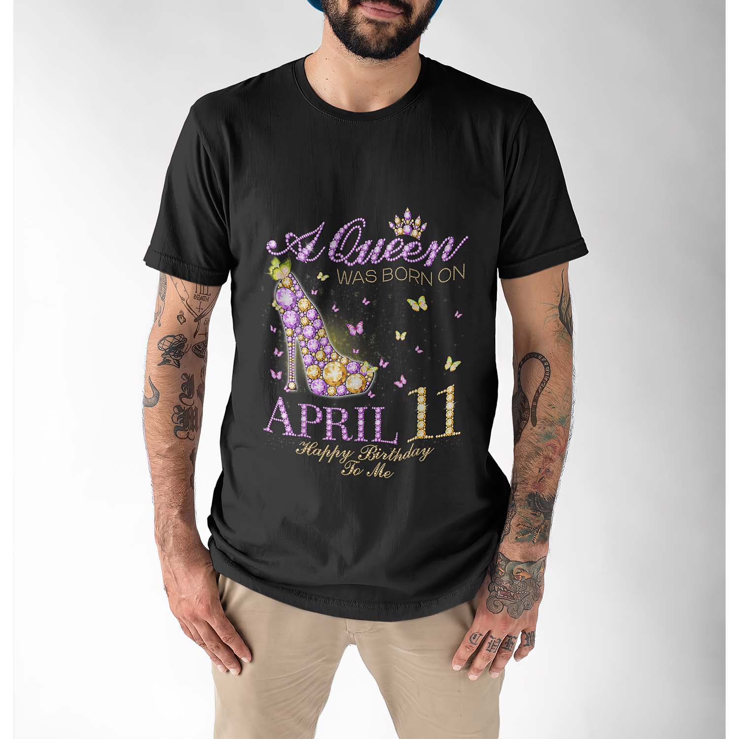 A Queen Was Born On April 11Th Happy Birthday To Me Shirt A Queen Was Born On April 11Th Happy Birthday To Me Shirt