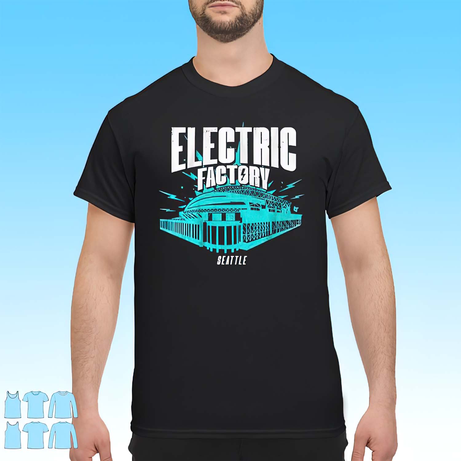 Electric Factory Seattle Shirt Electric Factory Seattle Shirt