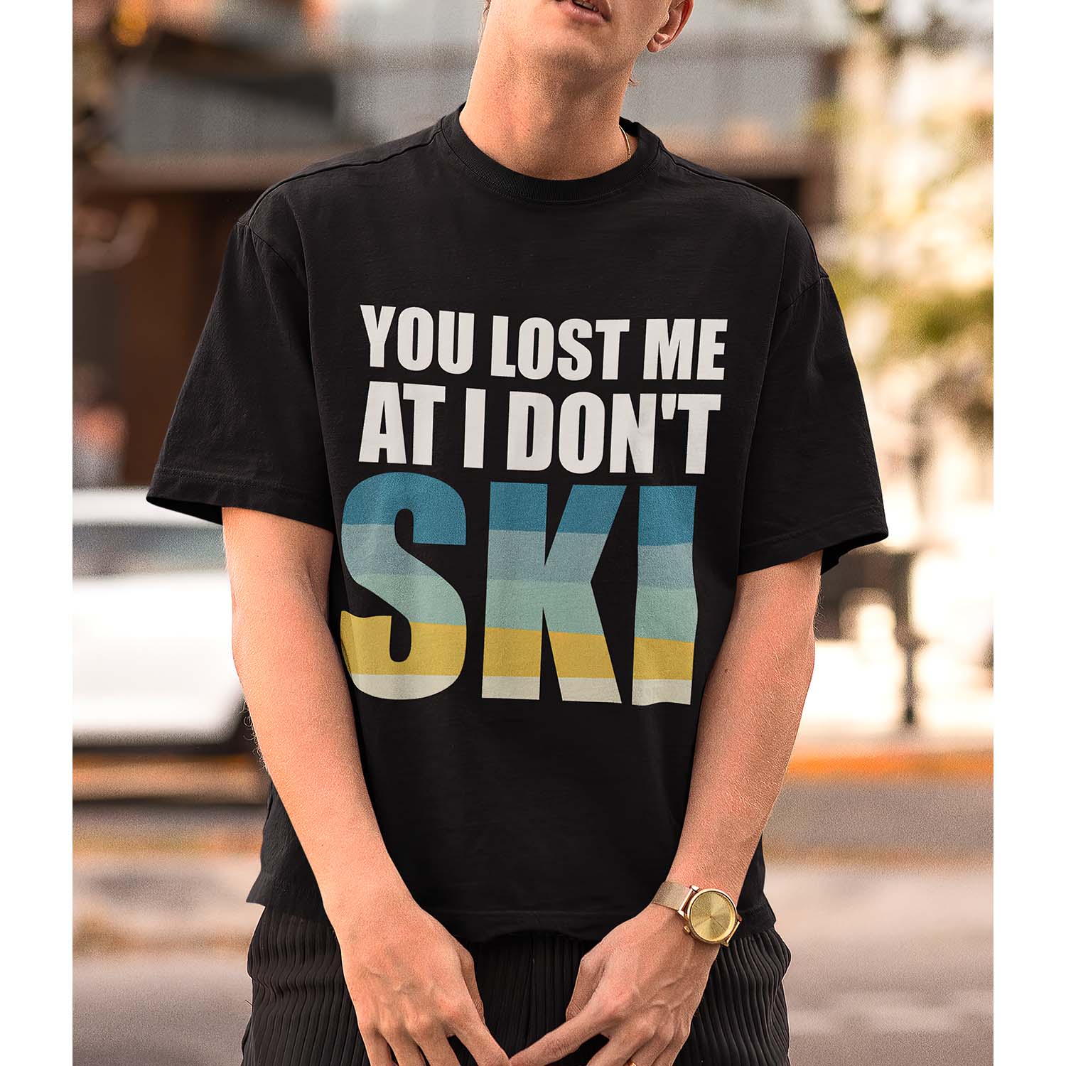 You Lost Me At I Don’T Ski Shirt You Lost Me At I Don’T Ski Shirt