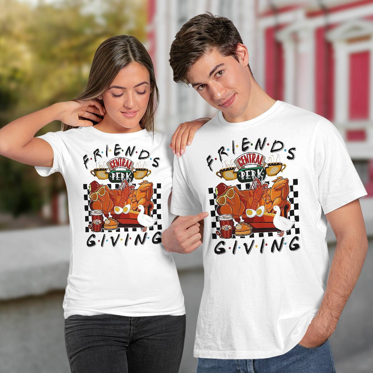 Central Perk Friends Giving Shirt Central Perk Friends Giving Shirt