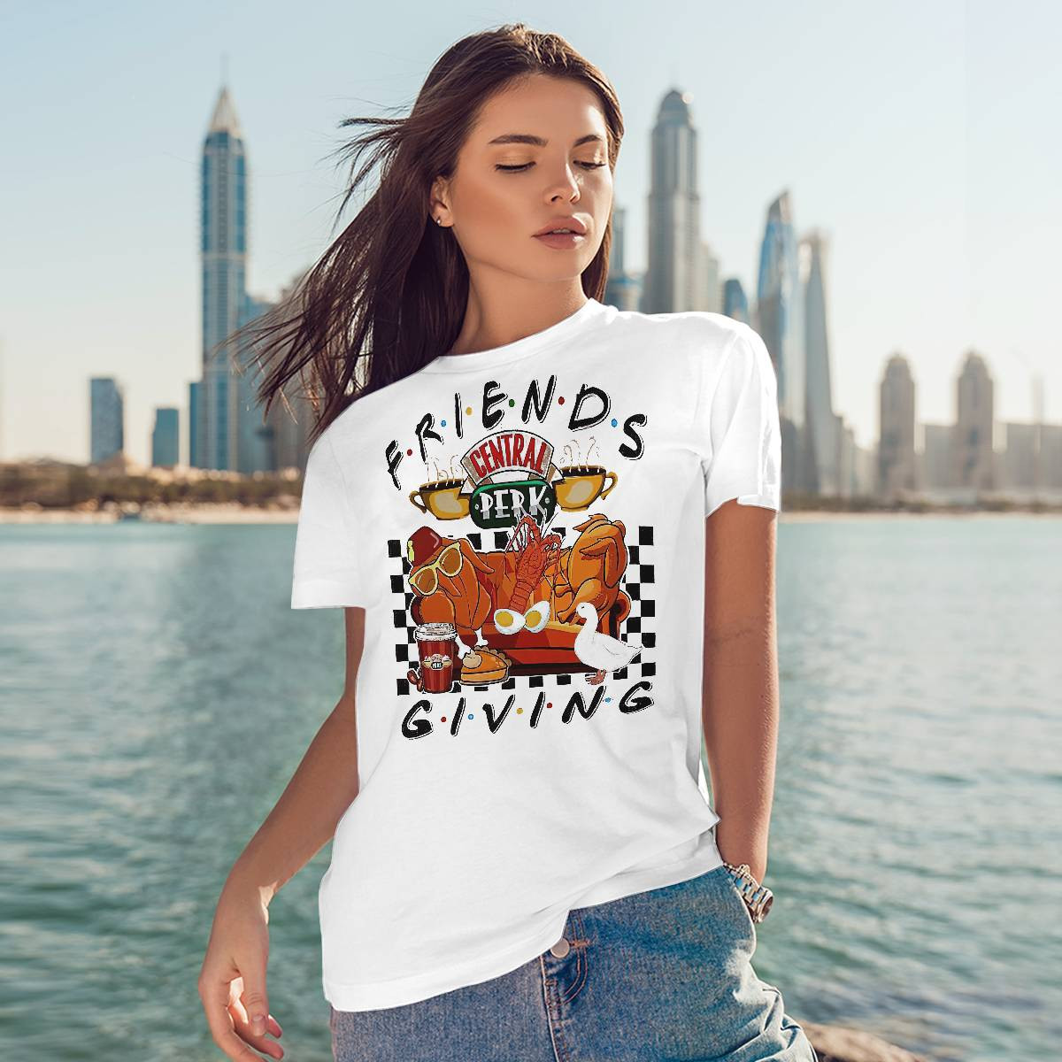 Central Perk Friends Giving Shirt Central Perk Friends Giving Shirt