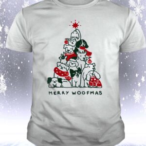 Dog Tree Merry Woofmas Christmas Shirt