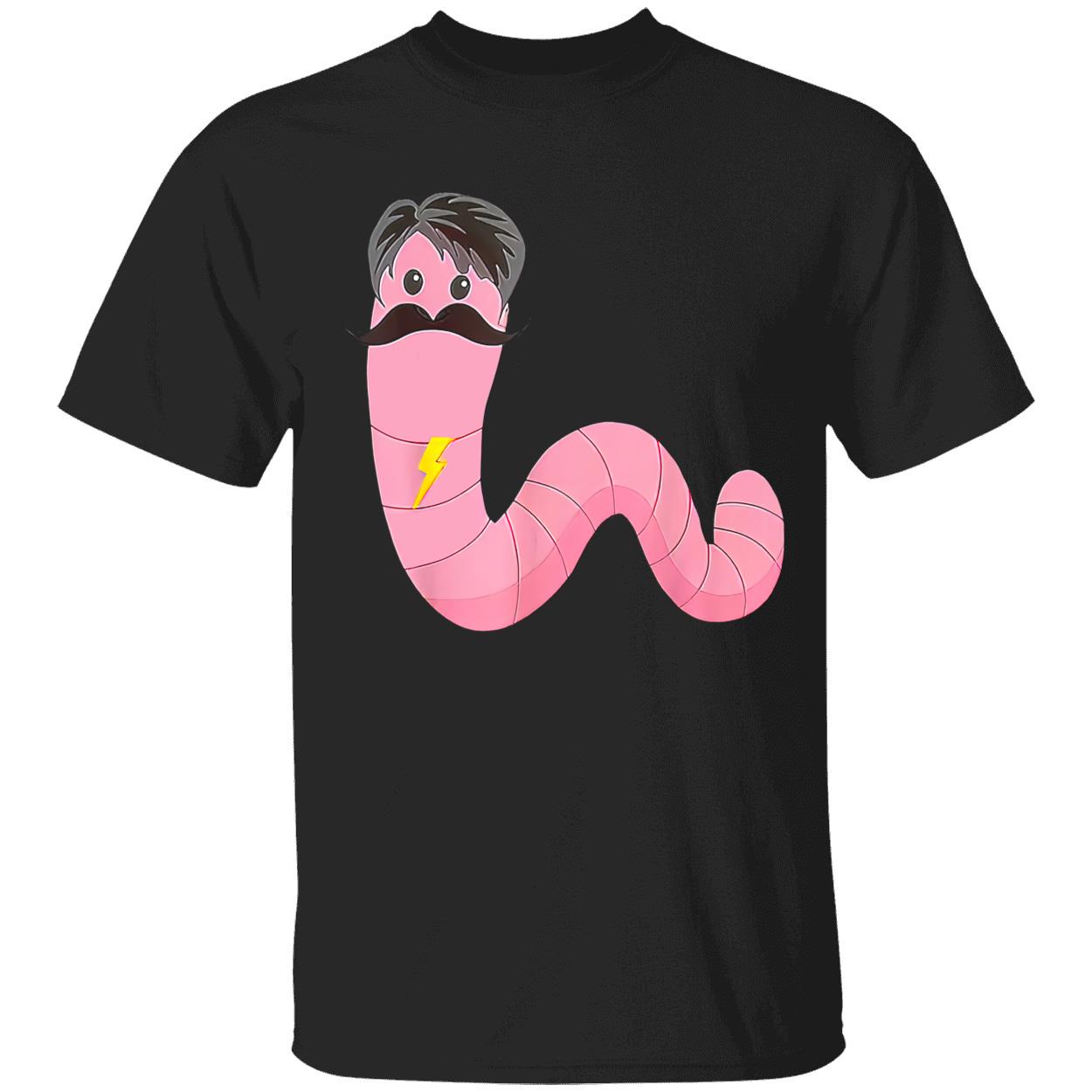 Worm With A Mustache T-Shirt Worm With A Mustache T-Shirt