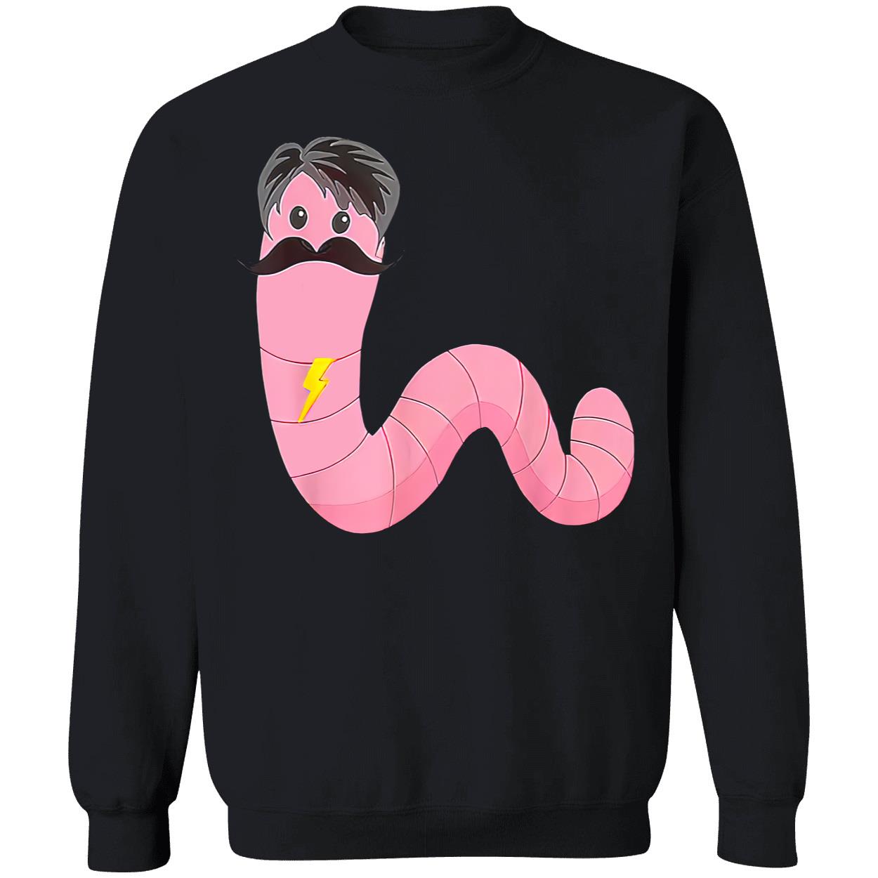Worm With A Mustache T-Shirt Worm With A Mustache T-Shirt