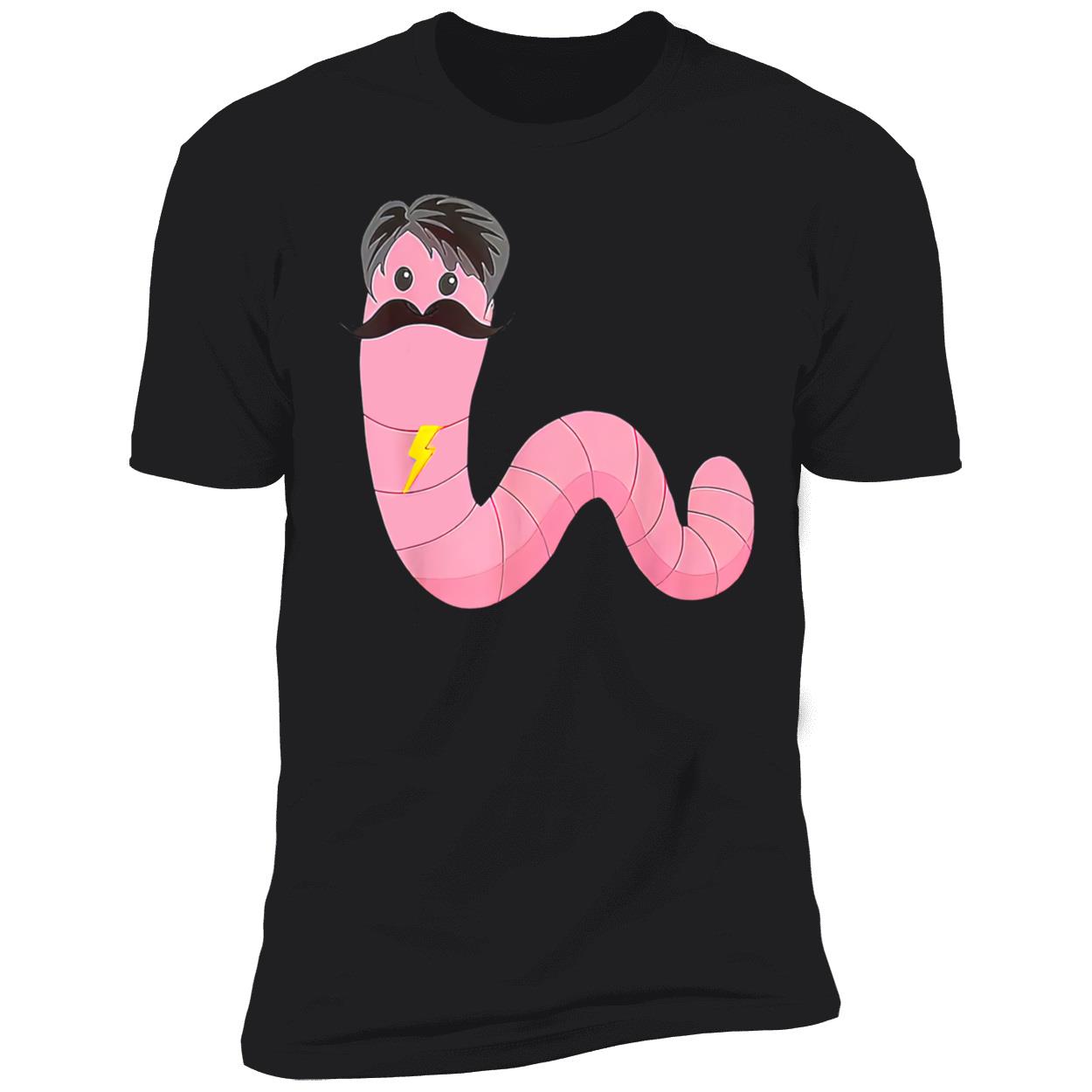 Worm With A Mustache T-Shirt Worm With A Mustache T-Shirt