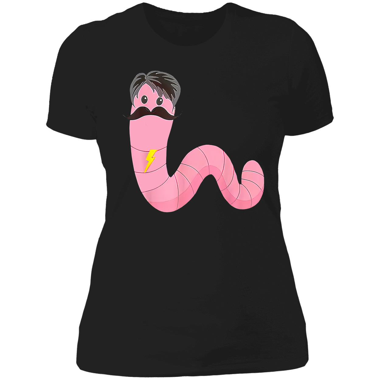 Worm With A Mustache T-Shirt Worm With A Mustache T-Shirt