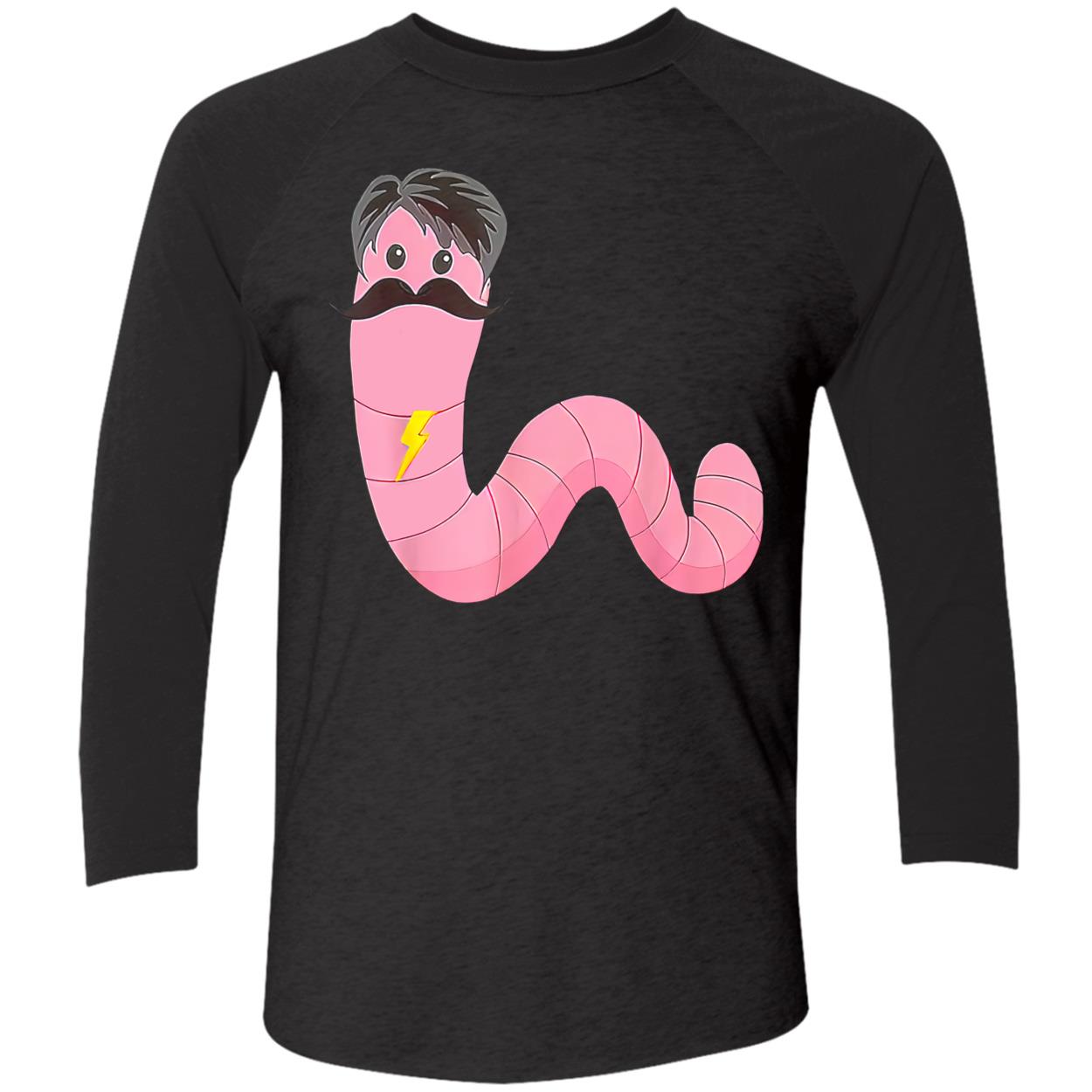 Worm With A Mustache T-Shirt Worm With A Mustache T-Shirt