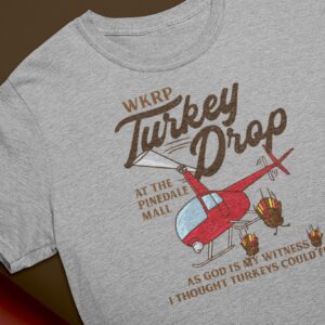 Wkrp Turkey Drop At The Pinedale Shirt