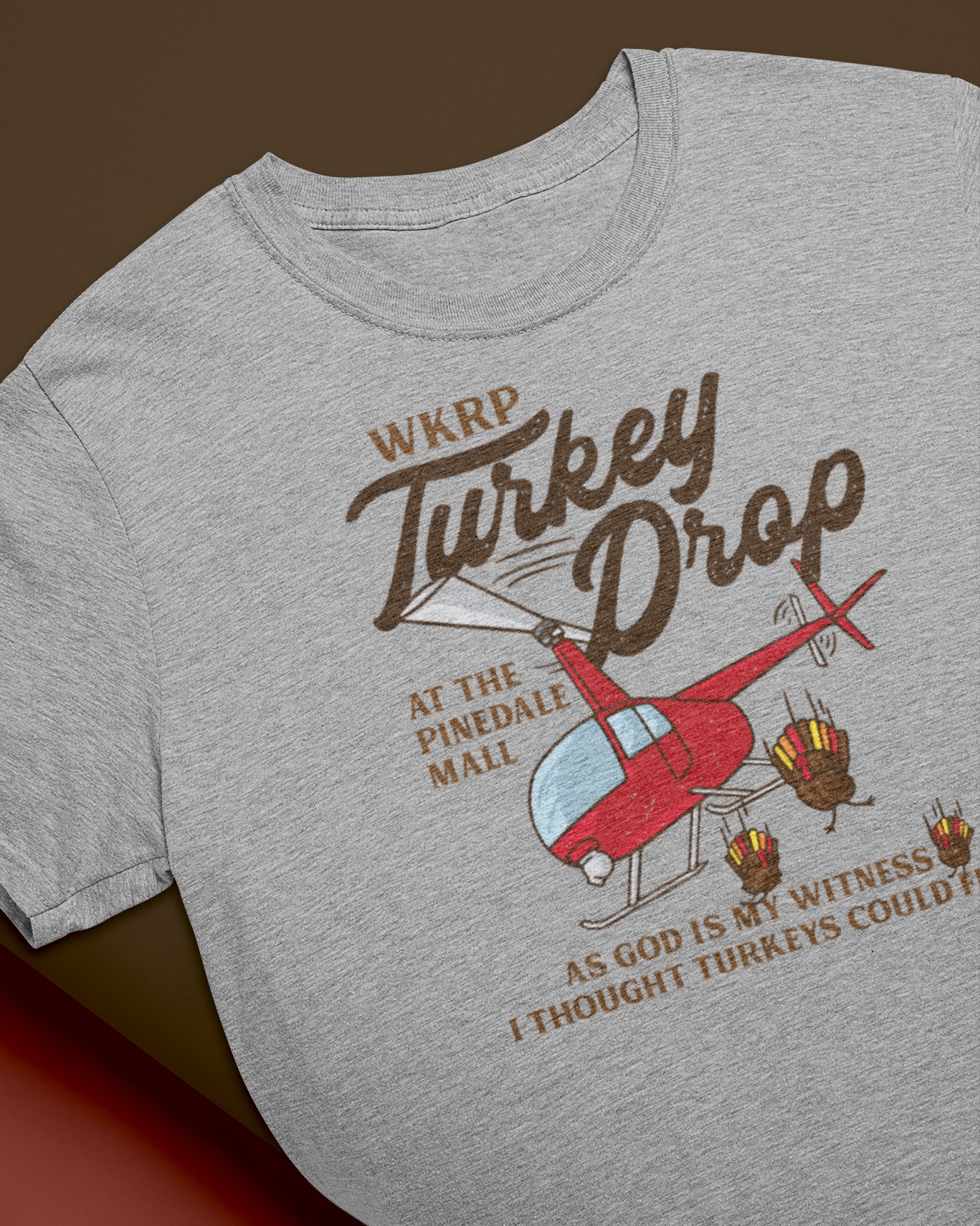 Wkrp Turkey Drop At The Pinedale Shirt Wkrp Turkey Drop At The Pinedale Shirt