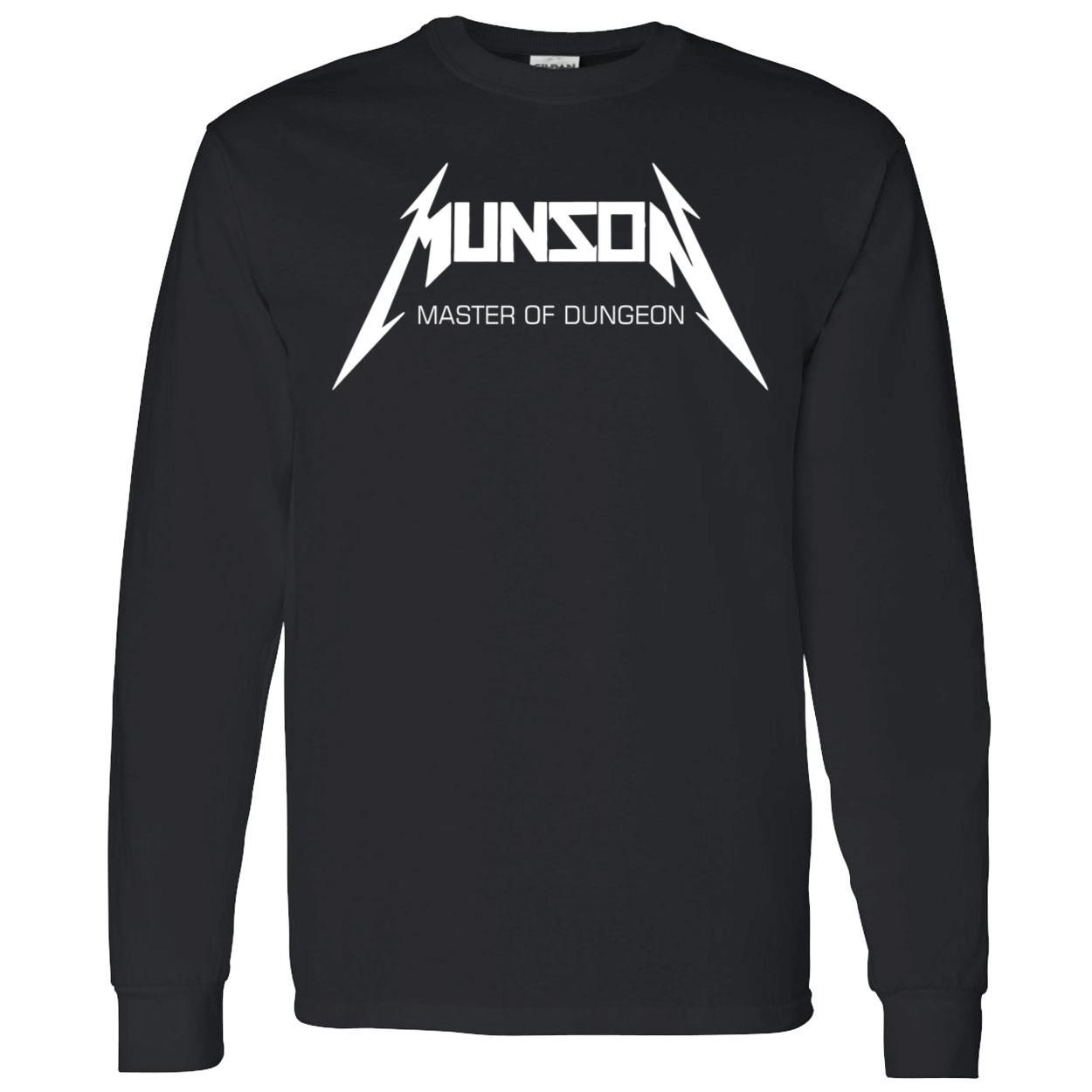 Munson Master Of Dungeon Shirt Munson Master Of Dungeon Shirt