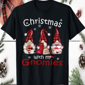 Gnome Christmas With My Gnomies Shirt
