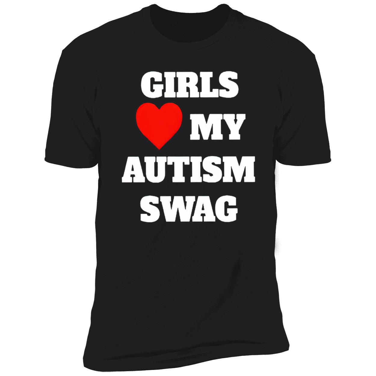 Girls My Autism Swag Shirt Girls My Autism Swag Shirt