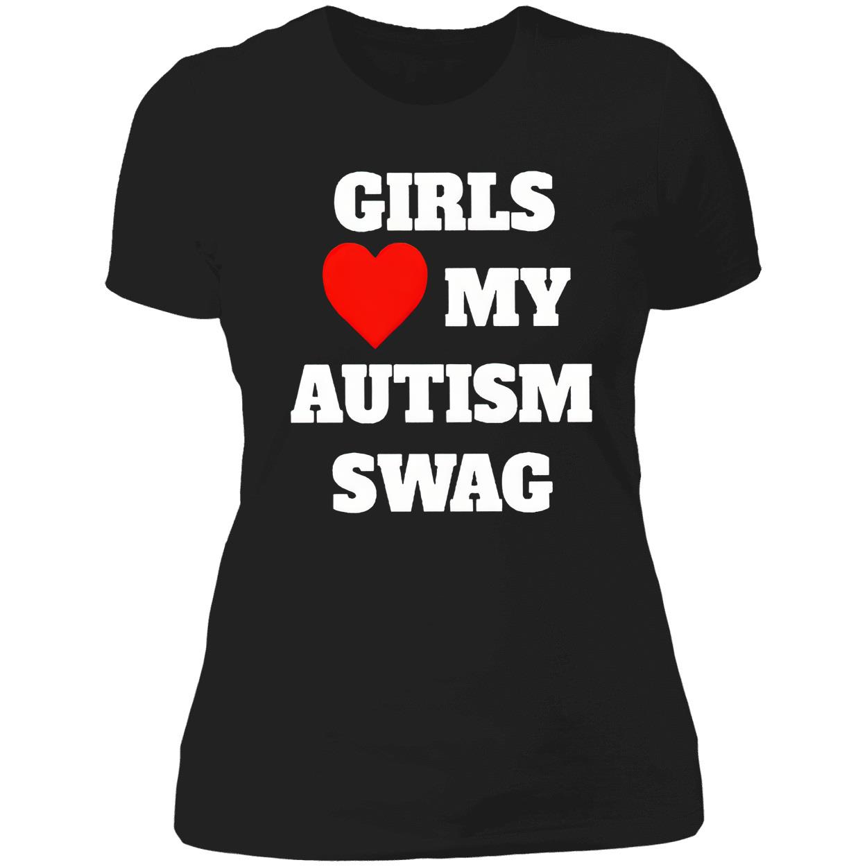 Girls My Autism Swag Shirt Girls My Autism Swag Shirt