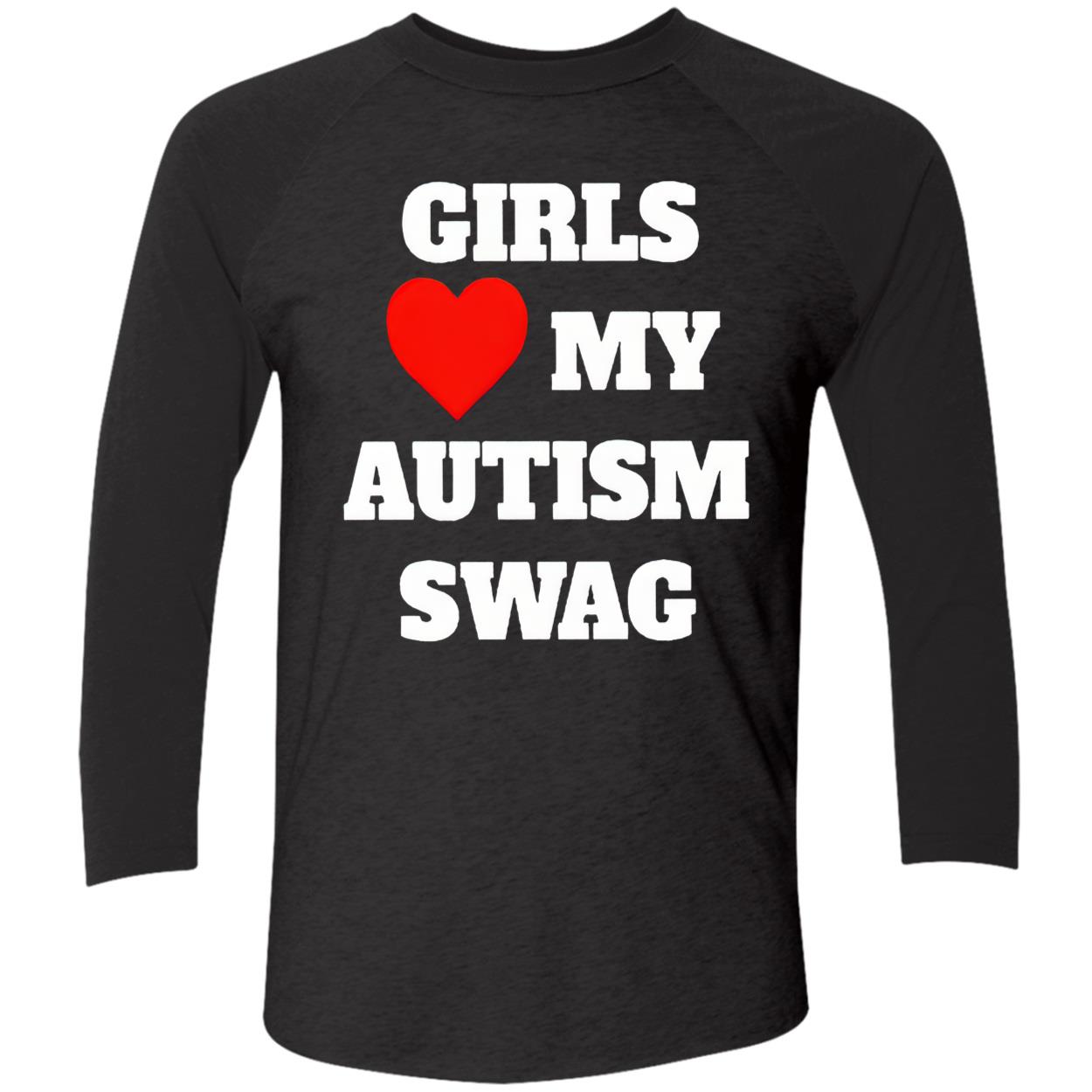 Girls My Autism Swag Shirt Girls My Autism Swag Shirt
