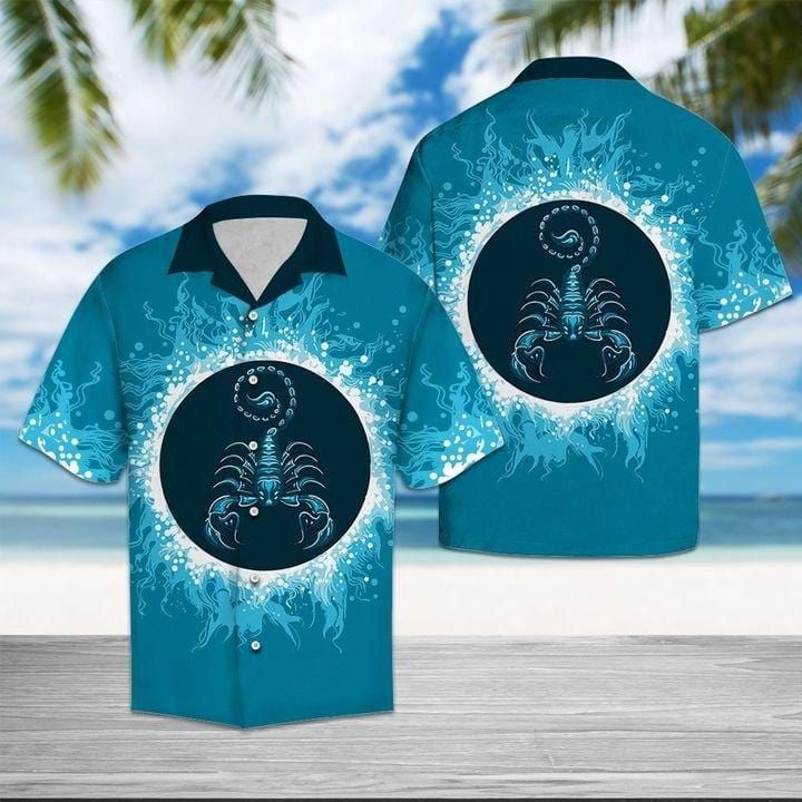 Scorpio Zodiac Hawaiian Shirt Scorpio Zodiac Hawaiian Shirt